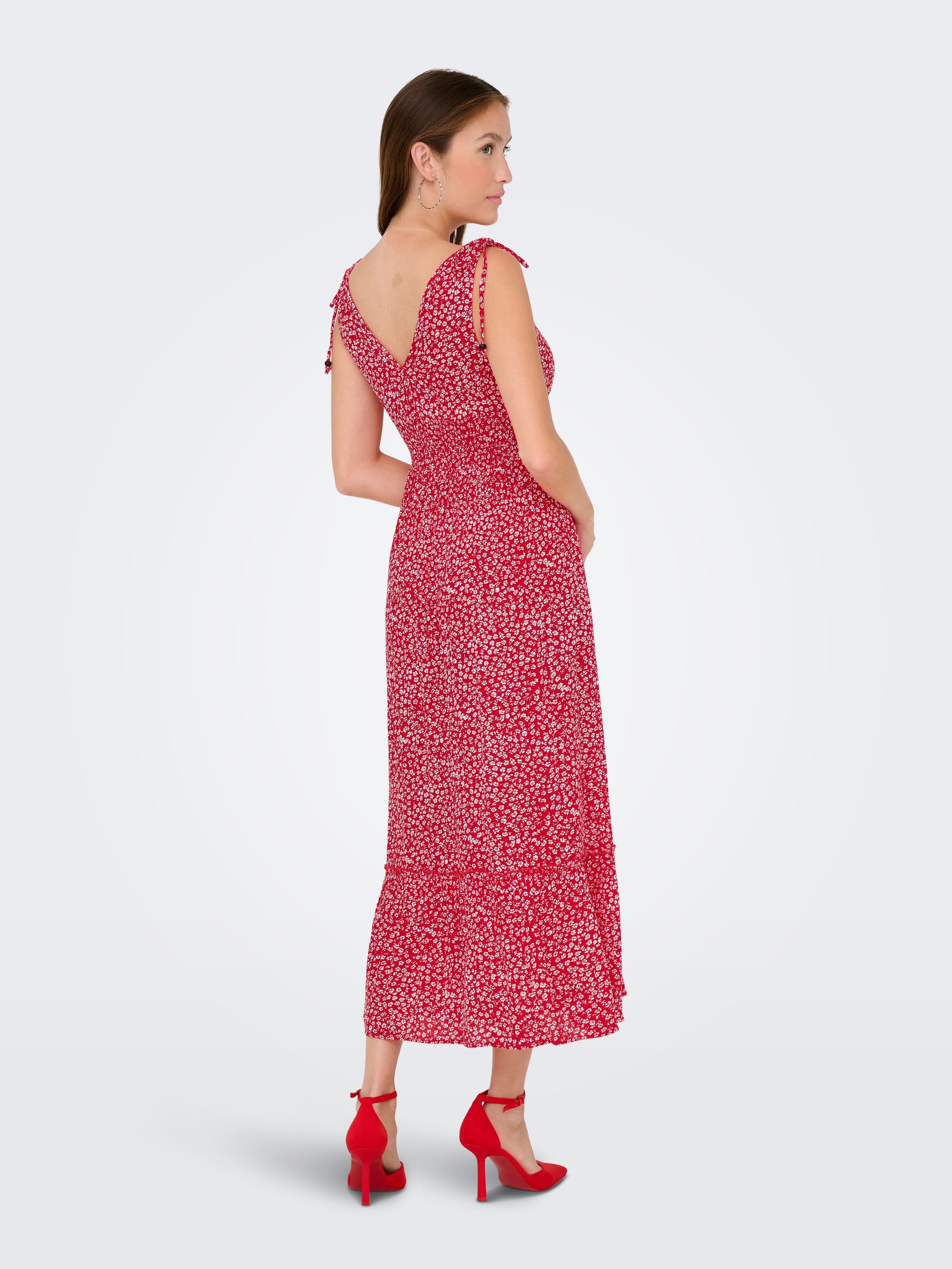 ONLY Maxikleid "ONLFERNANDA LIFE S/L LONG DRESS WVN" günstig online kaufen