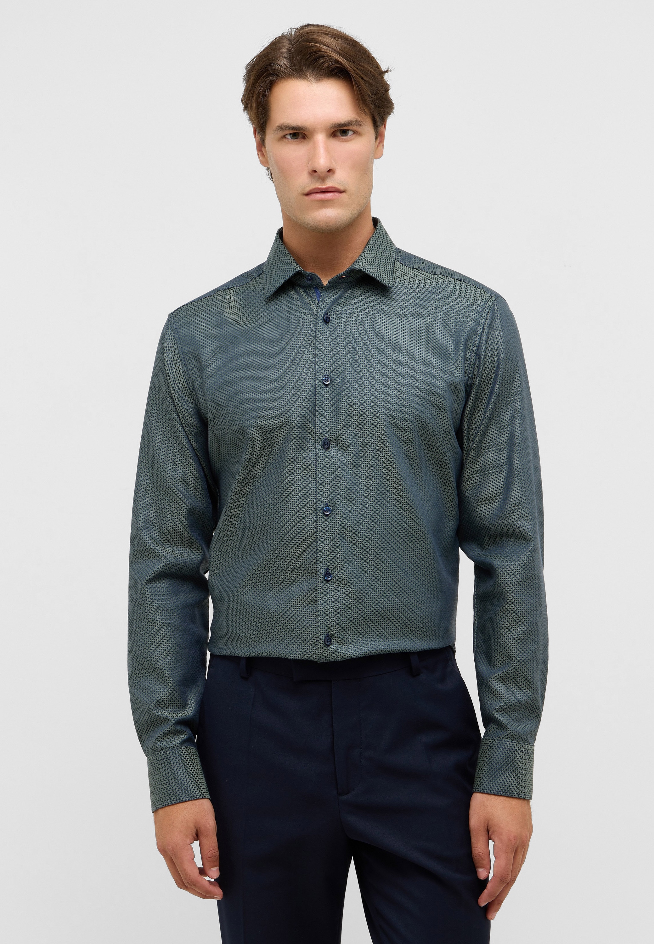 Eterna Langarmhemd "SLIM FIT", NON IRON (bügelfrei) günstig online kaufen