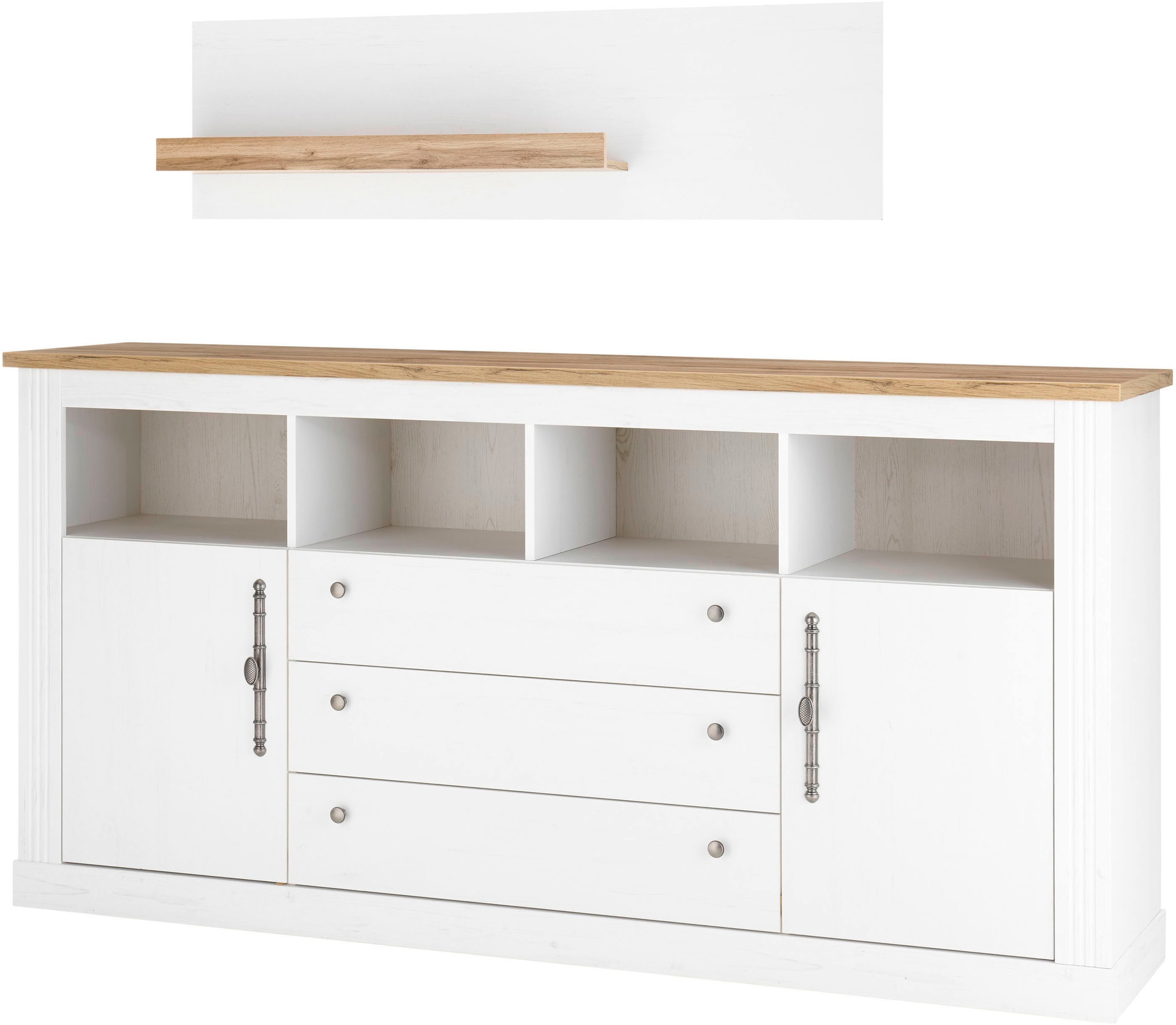 Home affaire Büromöbel-Set "Westminster" im romantischen Landhausstil, excl günstig online kaufen