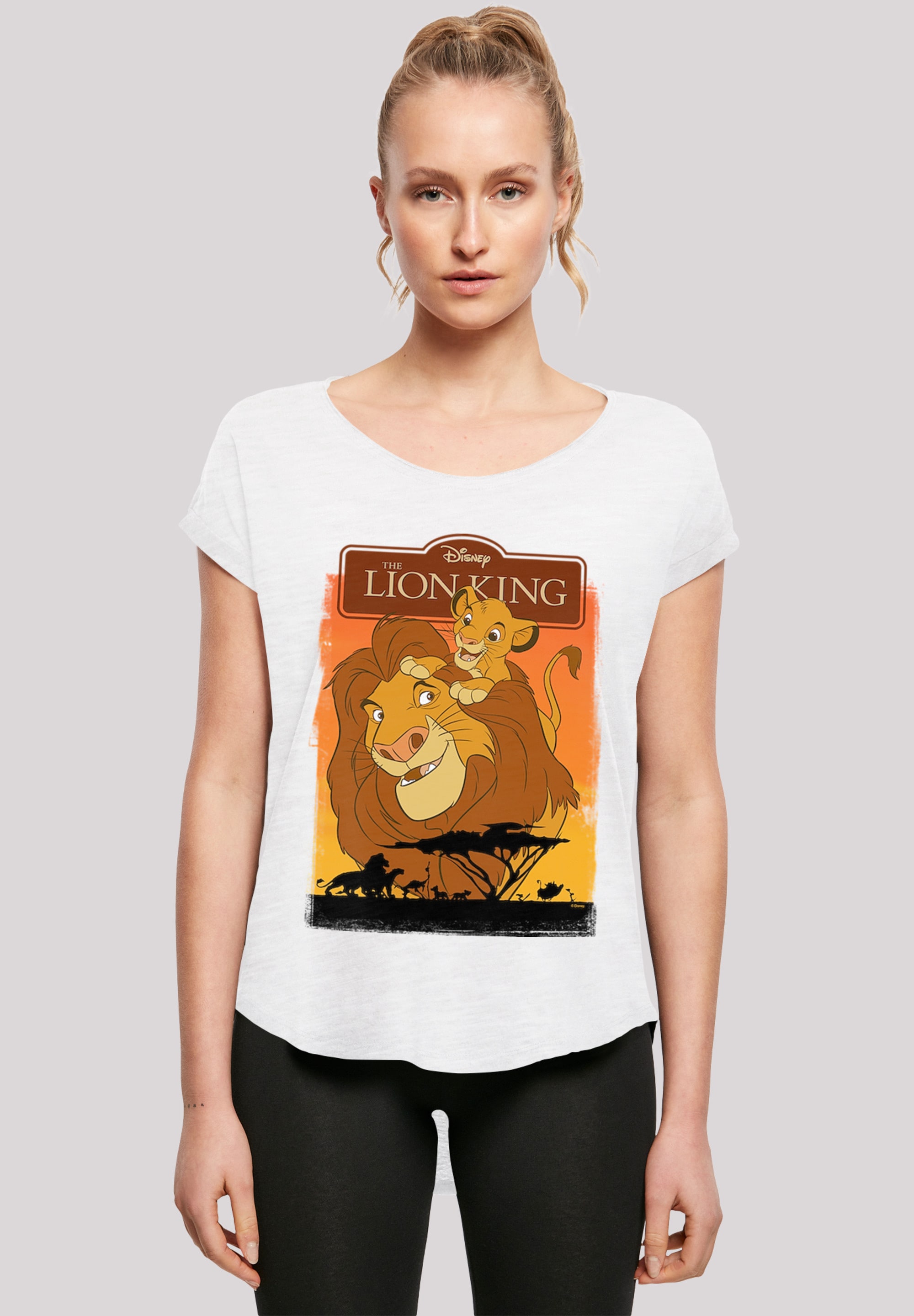 F4NT4STIC T-Shirt "Der König der Löwen Simba und Mufasa", Damen,Premium Mer günstig online kaufen