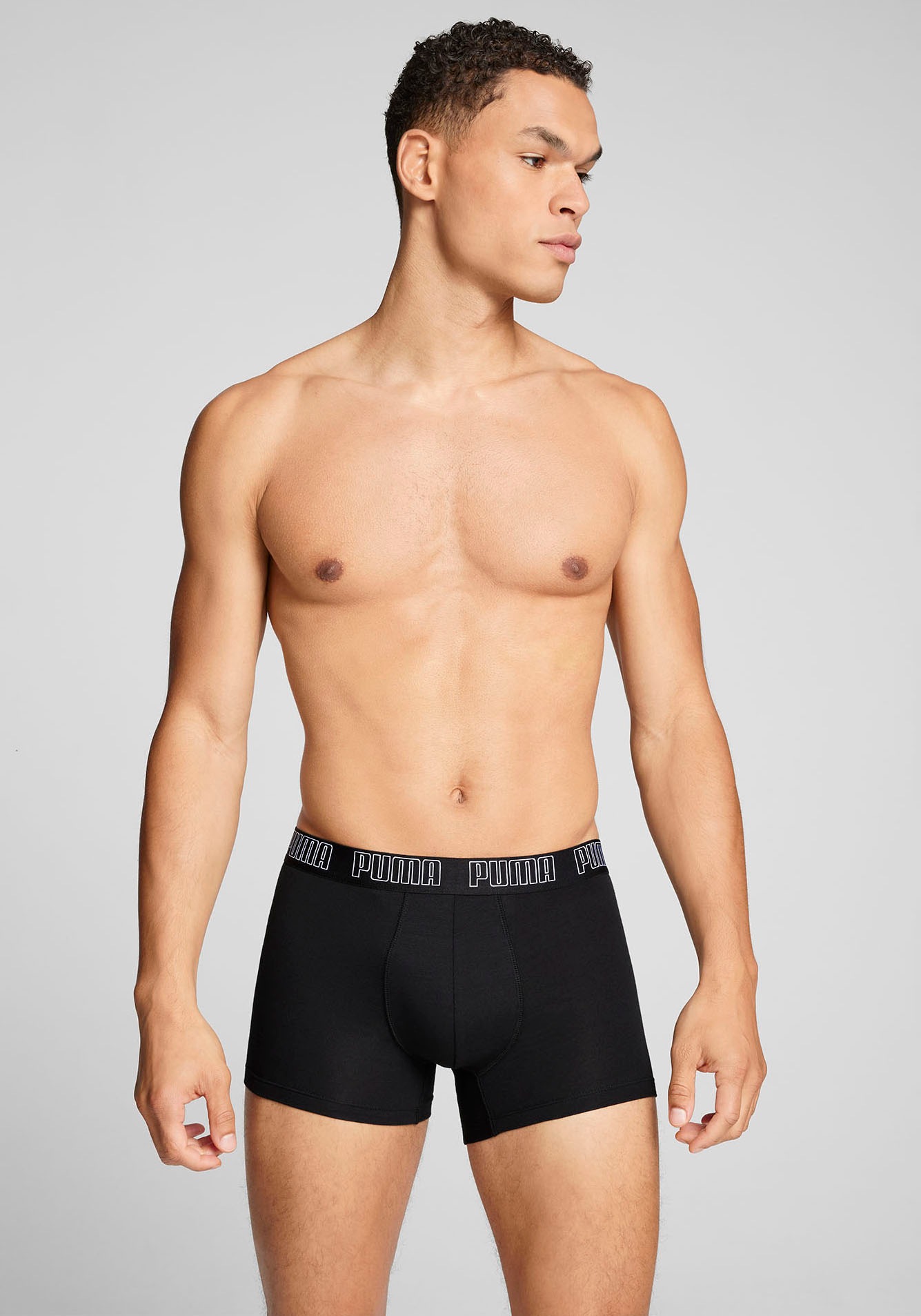 PUMA Boxer "Everyday Hipster" Packung, 2er-Pack, ohne Eingriff, Logobund günstig online kaufen