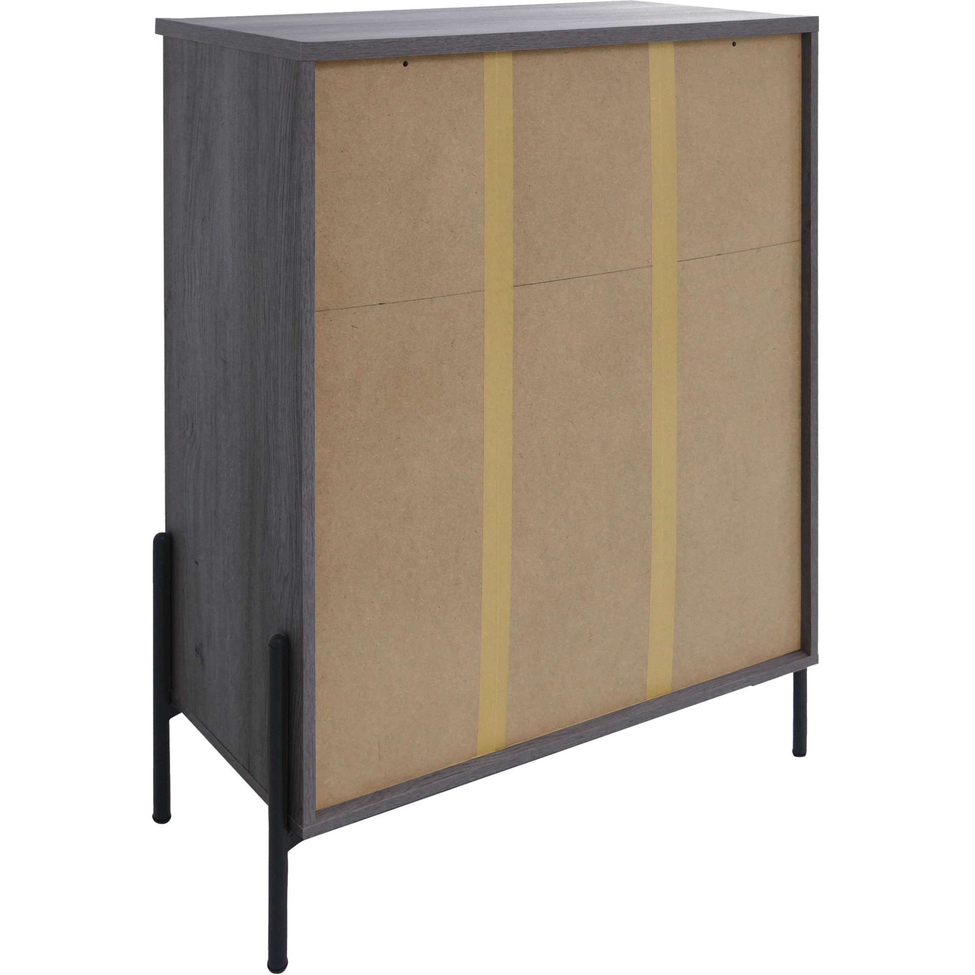 Leonique Highboard "Eadwine" Kommode, Midischrank, Push-to-open, Türen mit günstig online kaufen