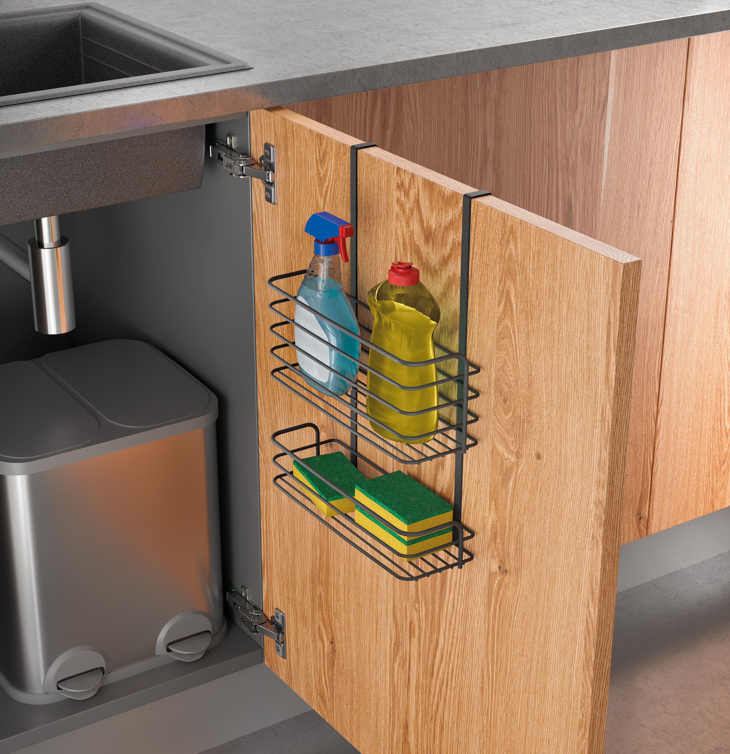 Thumbnail - Metaltex Einhängekorb "Galileo Lava" 2 Etagem