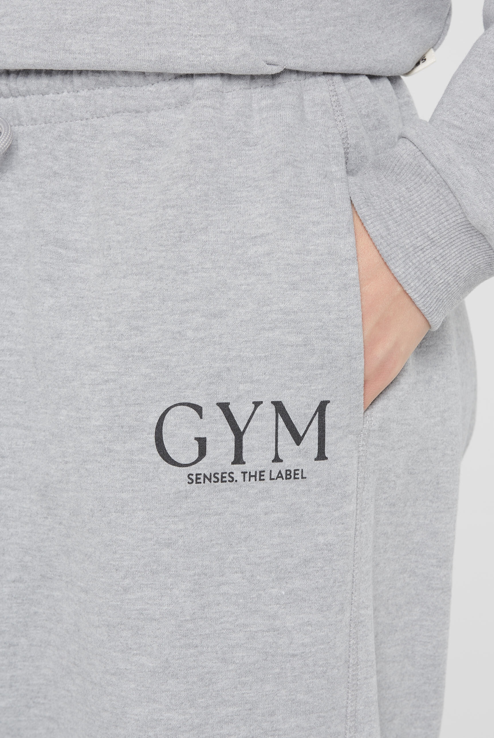 SENSES.THE LABEL Sporthose, mit Elastikbund und Kordel