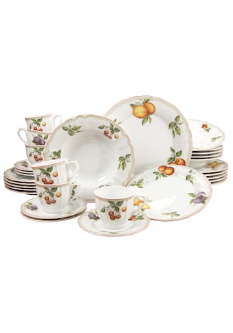 CreaTable Kombiservice »Geschirr-Set Flora Orcha...