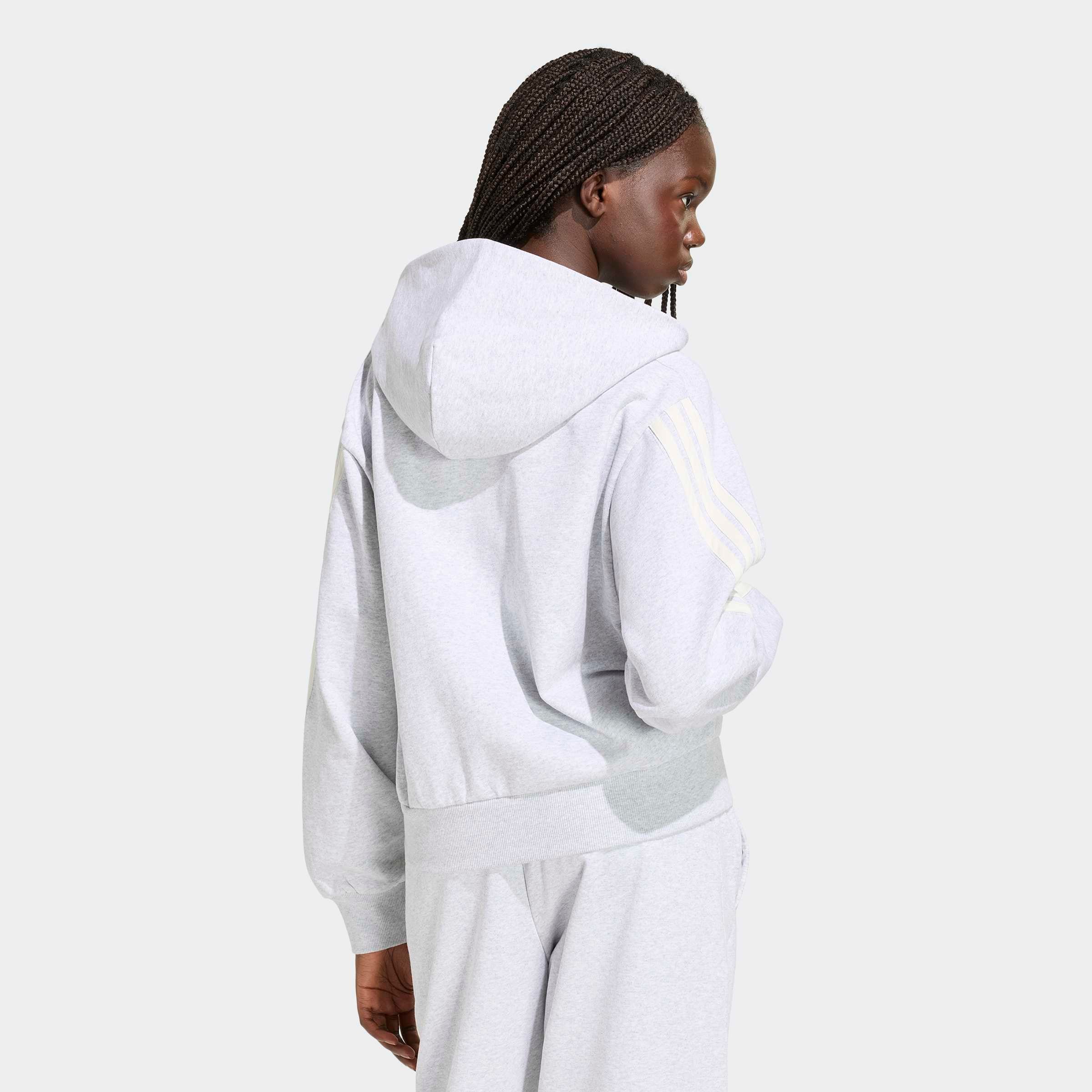 adidas Sportswear Kapuzensweatshirt »ADIDAS KIT 3-STREIFEN«, Schwere Premium-Qualität, robuste Stoffstruktur
