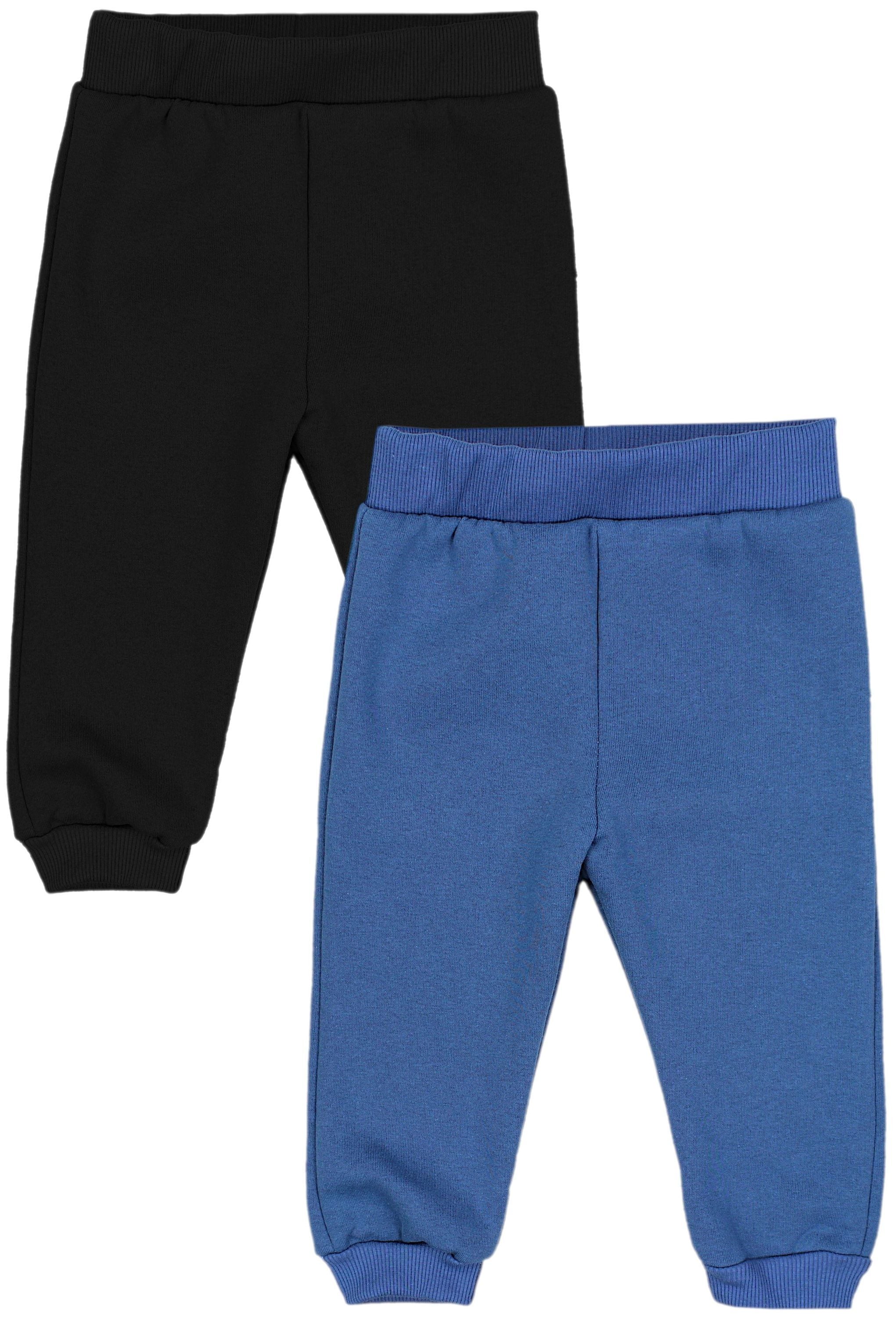 TupTam Pumphose "Hose Baby Jungen Hosen Fleece Angeraut Winter 2er Pack"