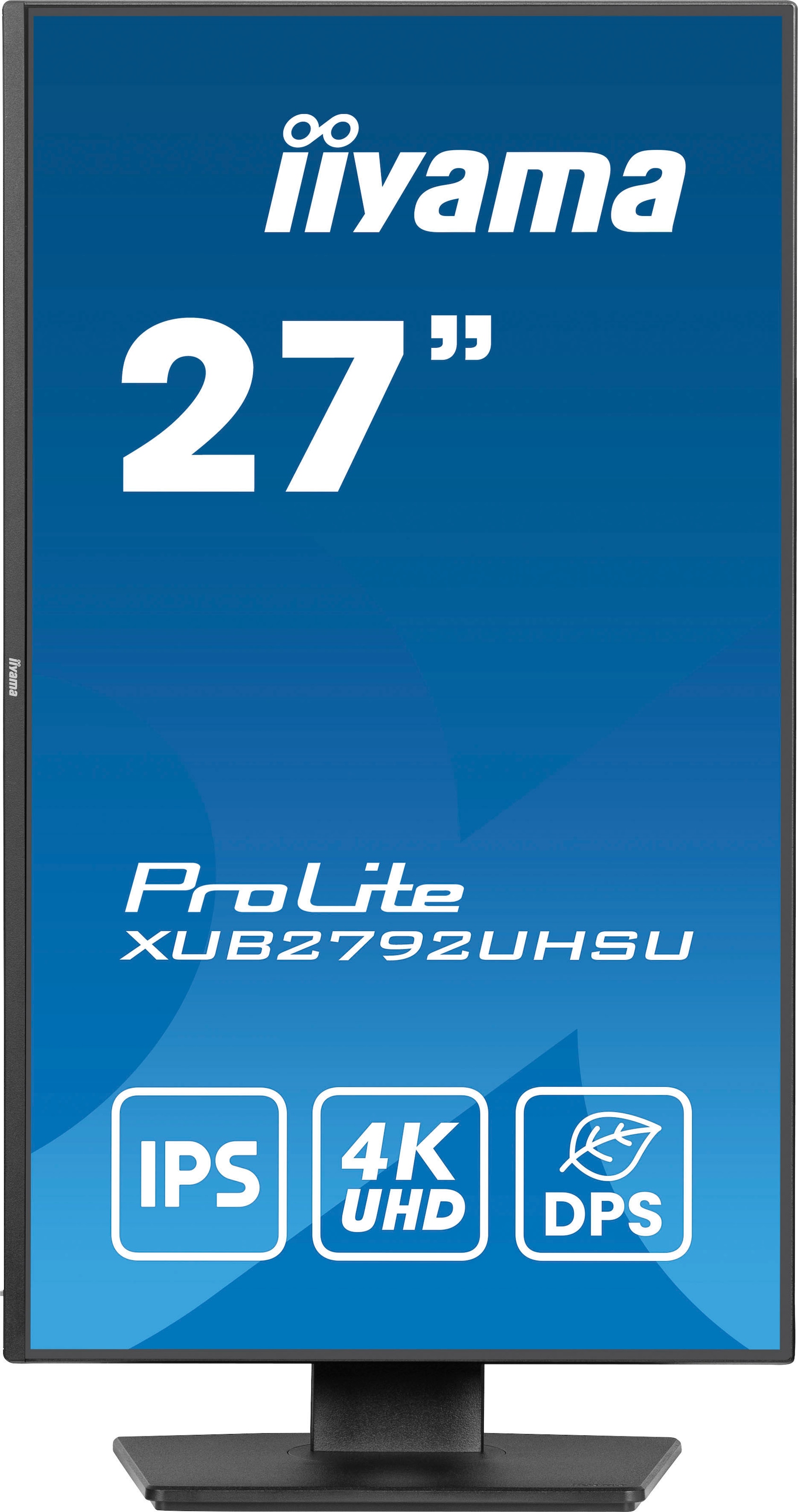 Iiyama LED-Monitor »XUB2792UHSU-B6«, 69 cm/27 Zoll, 3840 x 2160 px, 4K Ultra HD, 4 ms Reaktionszeit, 60 Hz