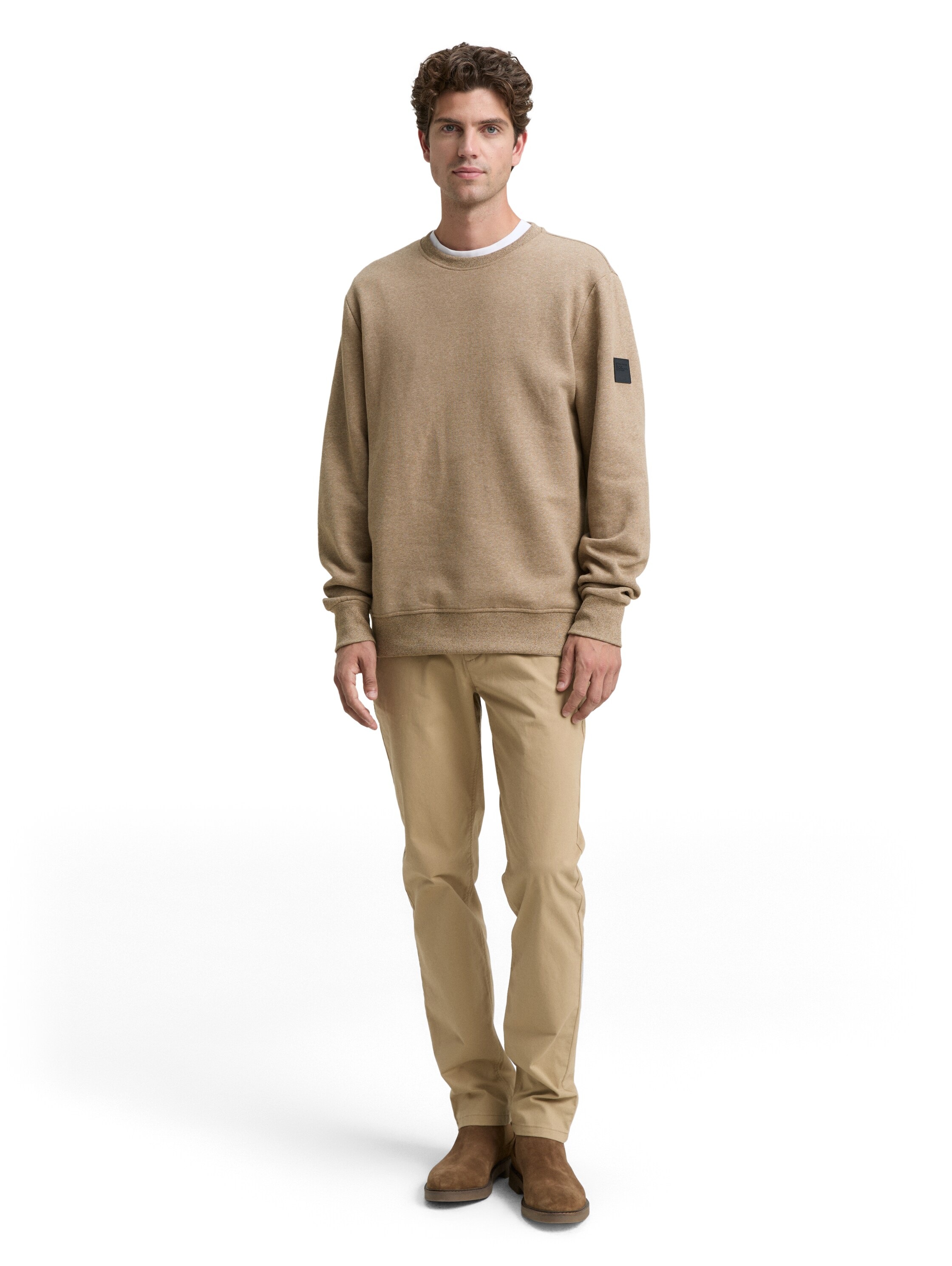 TOM TAILOR Sweatshirt, mit Logo Stickerei am Arm