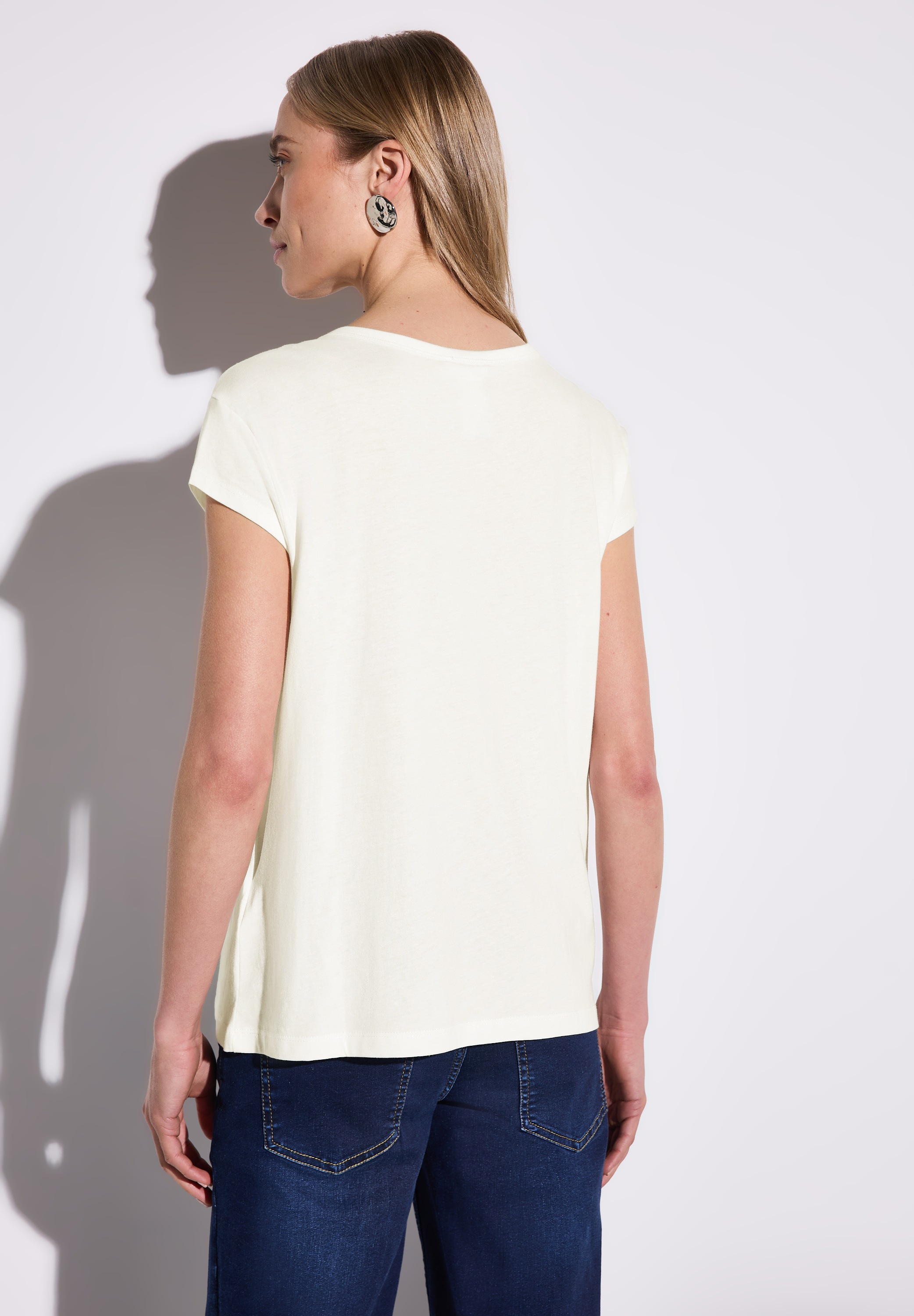 STREET ONE T-Shirt, mit Rundhalsausschnitt günstig online kaufen