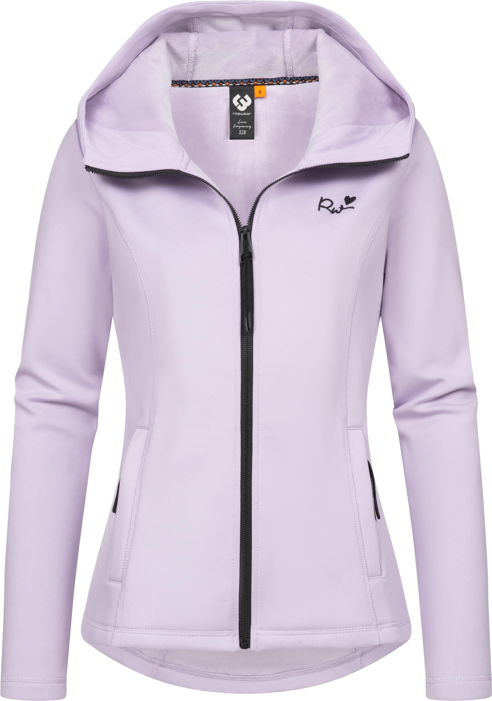 Ragwear Kapuzensweatjacke »Lyshka«, Sportliche weiche und elastische Kapuzenjacke