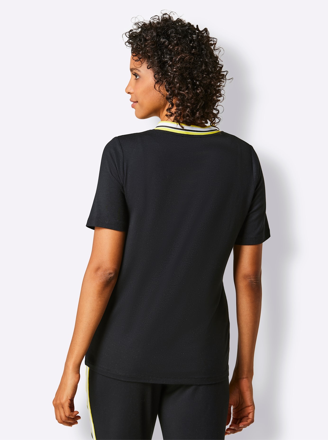 Kurzarmshirt "Modal-Shirt" 1 Stk. tlg. günstig online kaufen