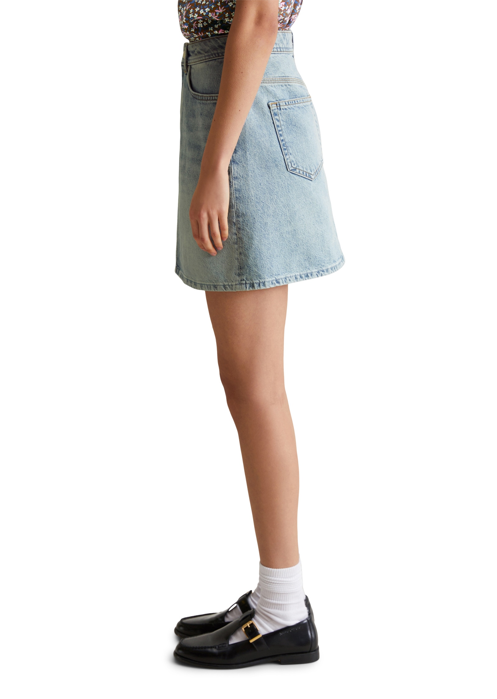 Marc O'Polo DENIM Jeansrock »aus Rigid-Denim«
