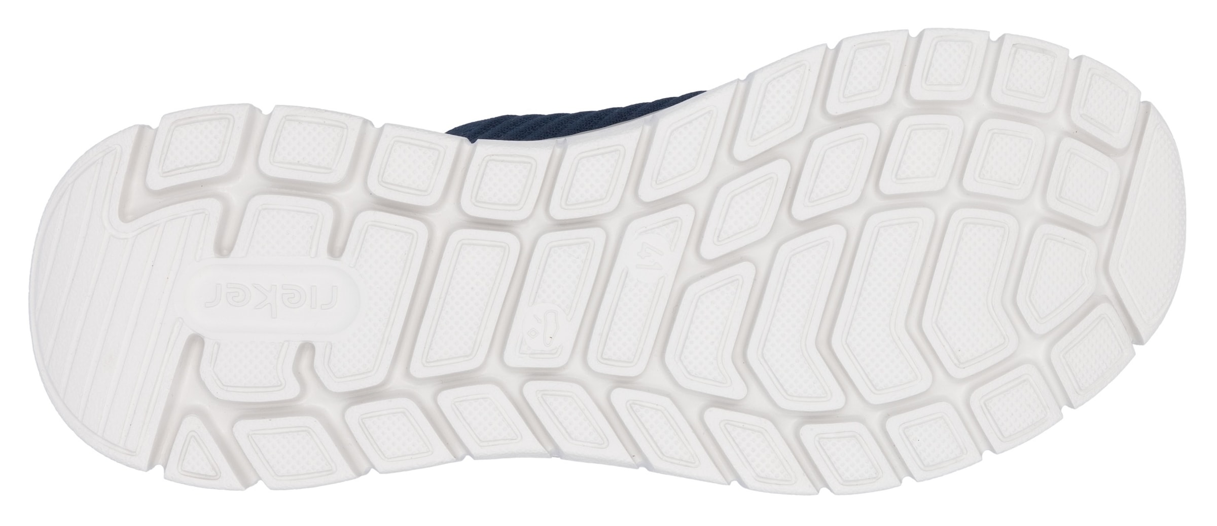 Rieker Slip-On Sneaker, Schlupfschuh, Freizeitslipper, Halbschuh mit gepolsterter Ferse