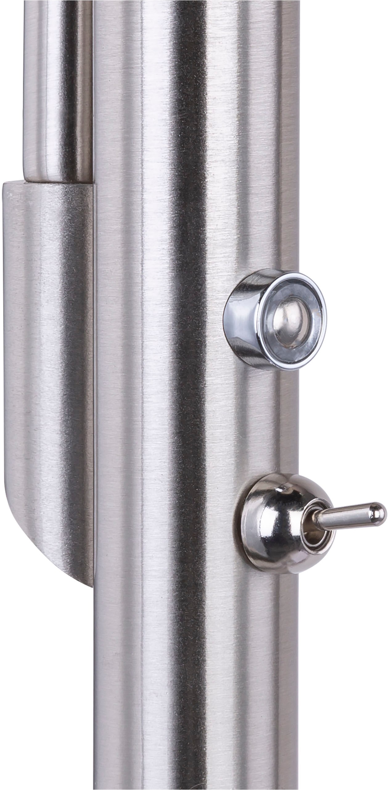 GLOBO LIGHTING Deckenfluter »DECKENFLUTER NICKEL MATT, 1XLED« LED-Modul 1 Stk. Stehlampe Stehleuchte Fluter Wohnzimmer Flur