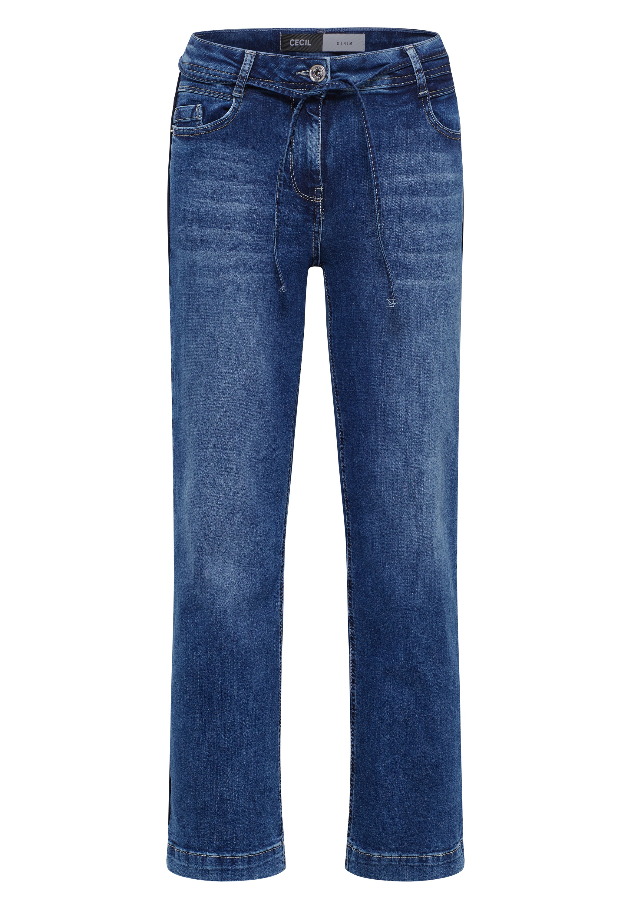 STREET ONE Loose-fit-Jeans, High Waist