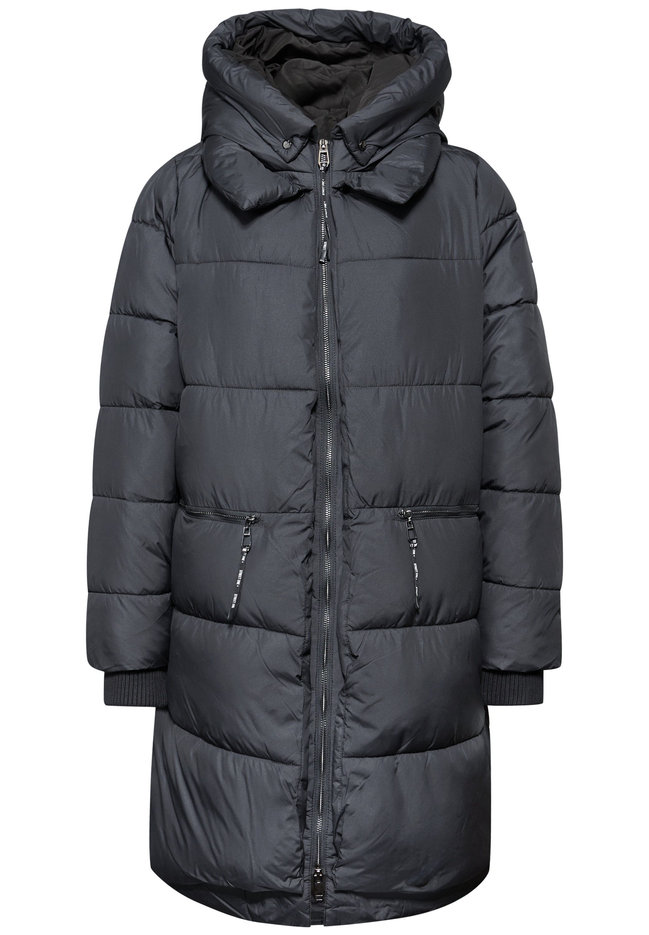 STREET ONE Winterjacke ohne Kapuze in Unifarbe