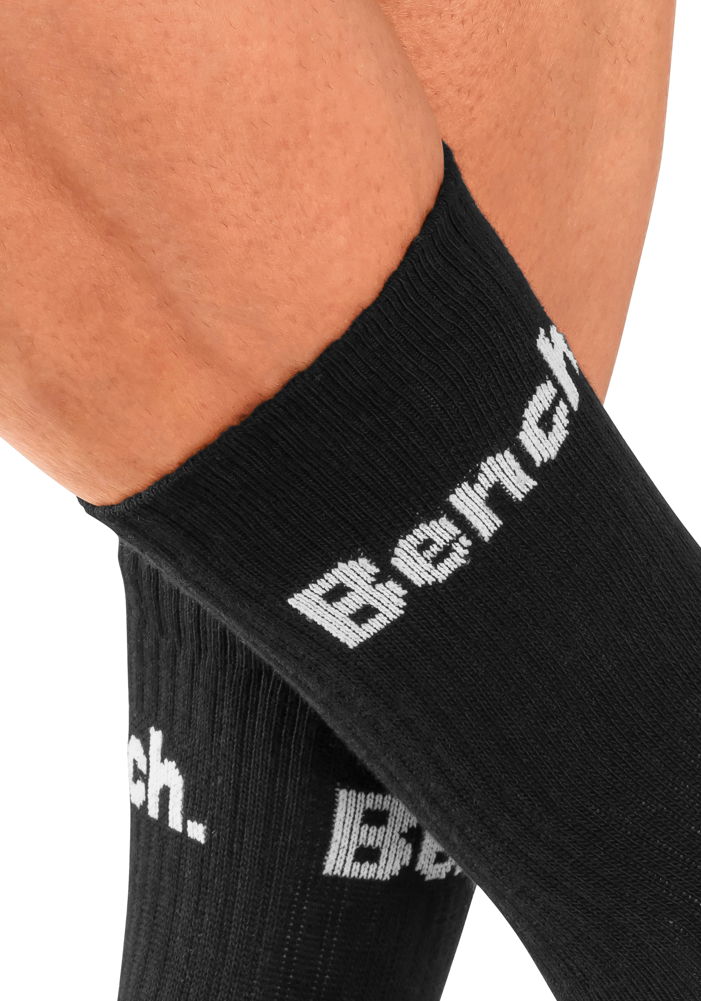 Bench. Tennissocken, (Set, 12 Paar), mit Fuß Polsterung