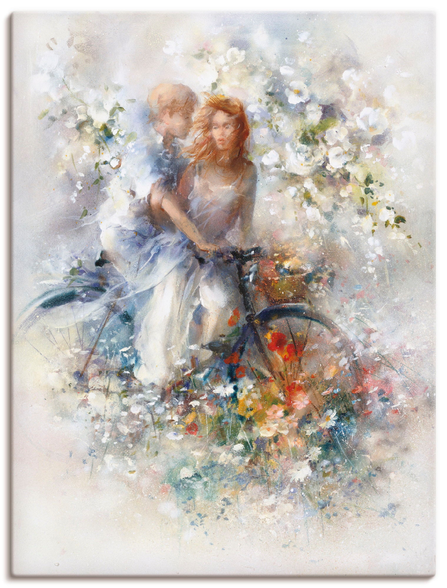 Artland Wandbild "Frühling II" Paar 1 Stk. tlg. als Leinwandbild, Poster in verschied. Größen
