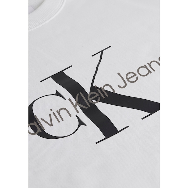 Calvin Klein Jeans Sweatshirt »CORE MONOGRAM SWEATSHIRT«, mit Calvin Klein  Jeans Logo-Schriftzug & Monogramm bestellen | BAUR