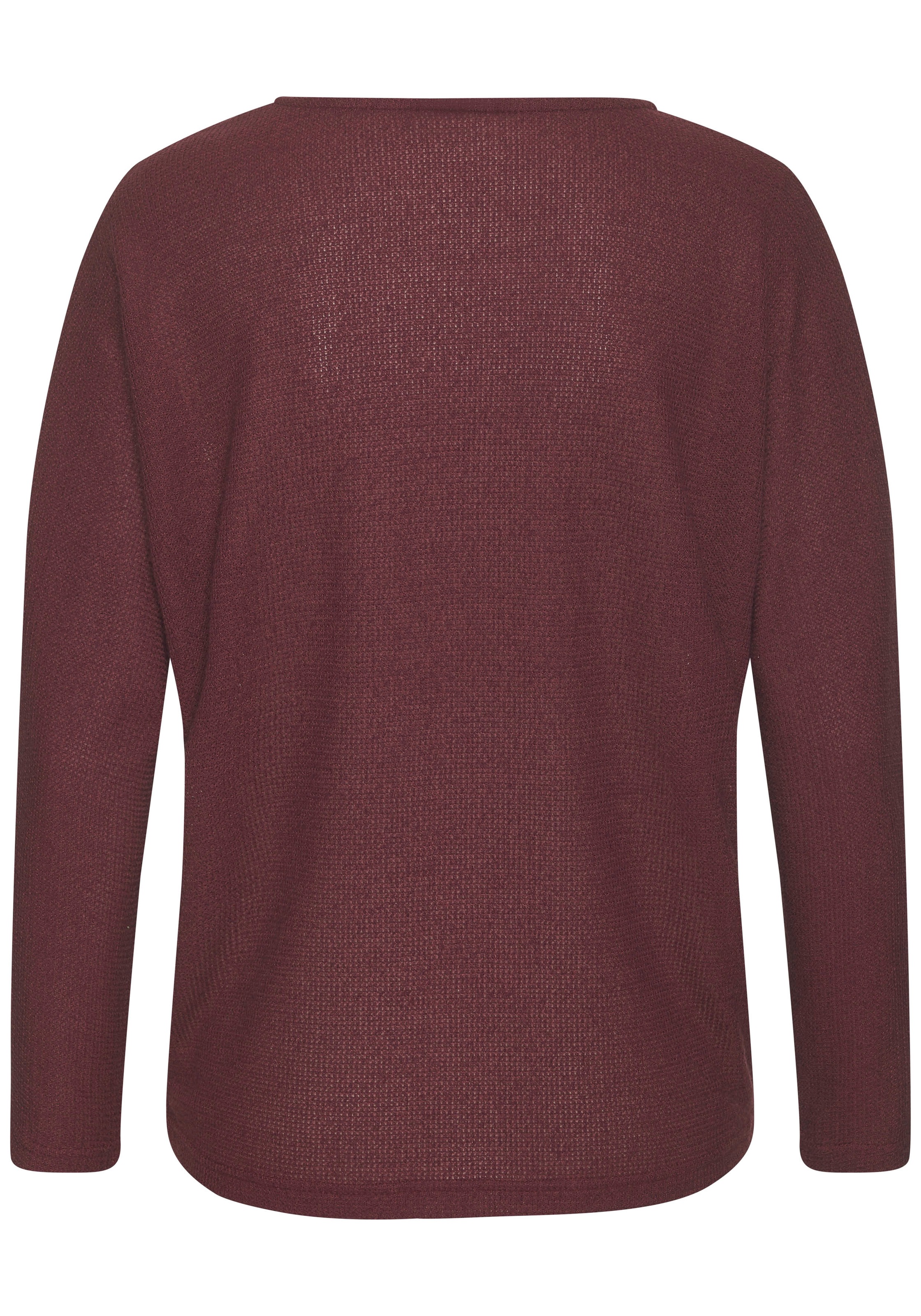 Thumbnail - Vivance Langarmshirt "aus flauschigem Strick" aus bügelfreier Qualität