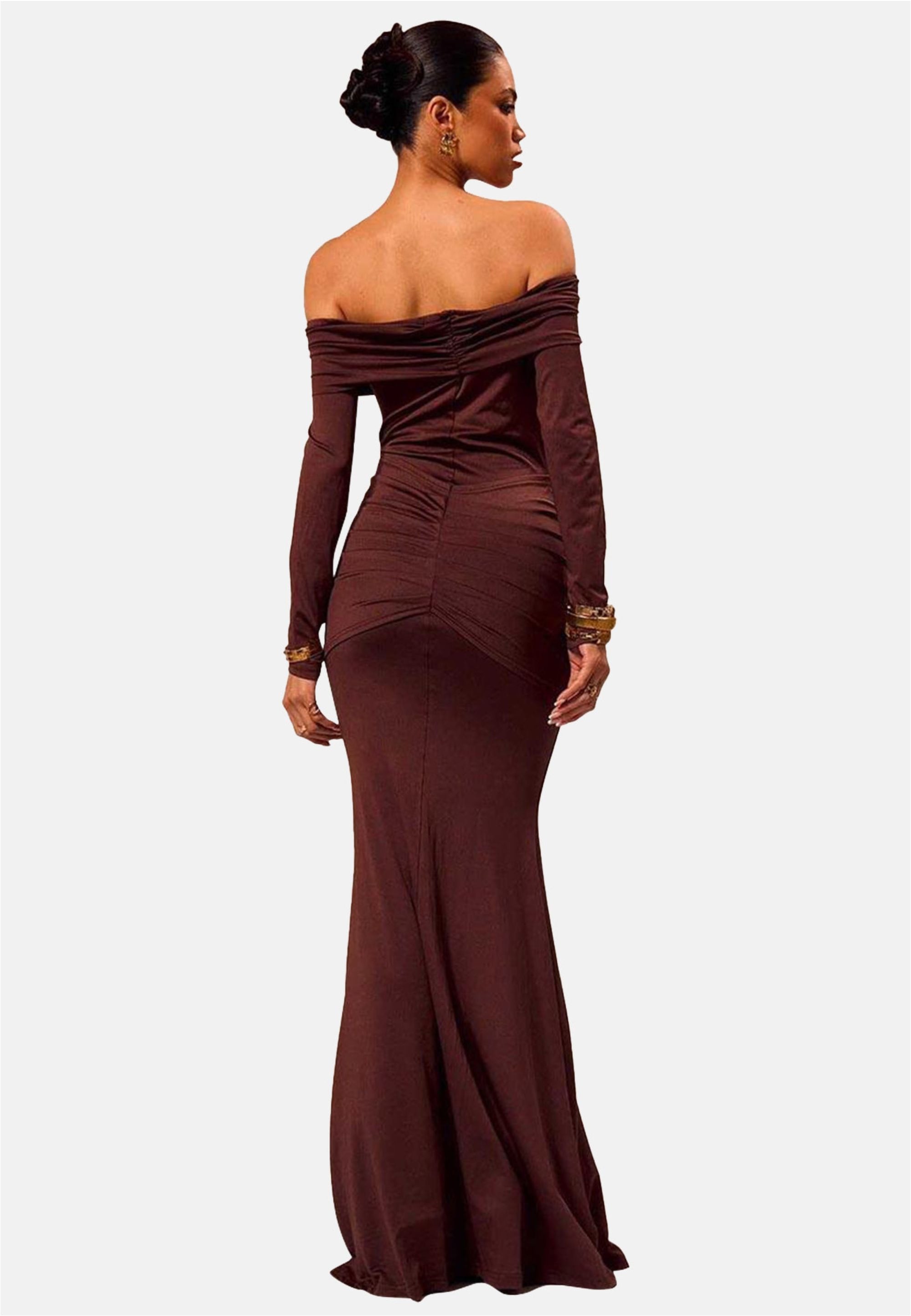 Moda Minx Jerseykleid »Samantha Off Shoulder Dress«, im schulterfreien Design