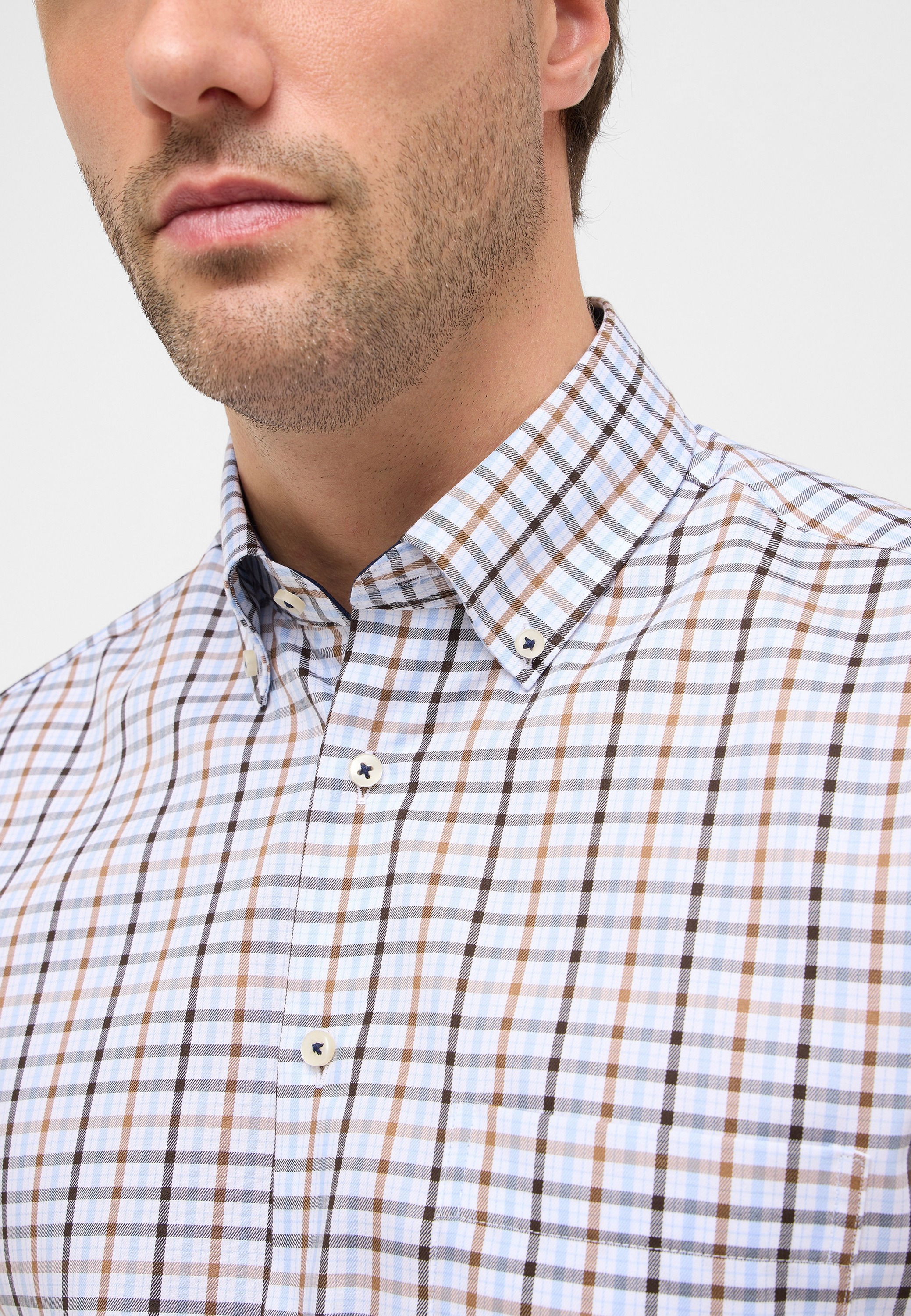 Thumbnail - Eterna Langarmhemd "MODERN FIT" NON IRON (bügelfrei)