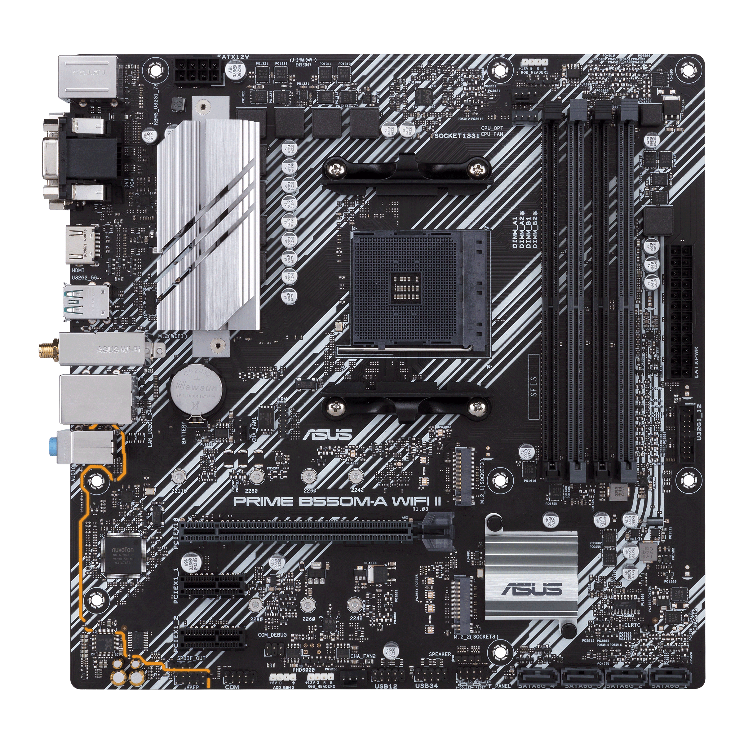 Asus Mainboard »PRIME B550M-A WIFI II«
