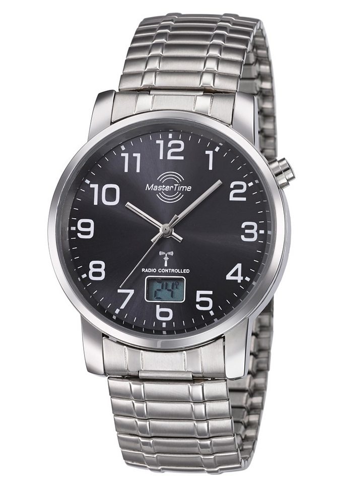 Funkuhr »MTGA-10308-22M«, Armbanduhr, Quarzuhr, Herrenuhr, Datum, Langzeitbatterie