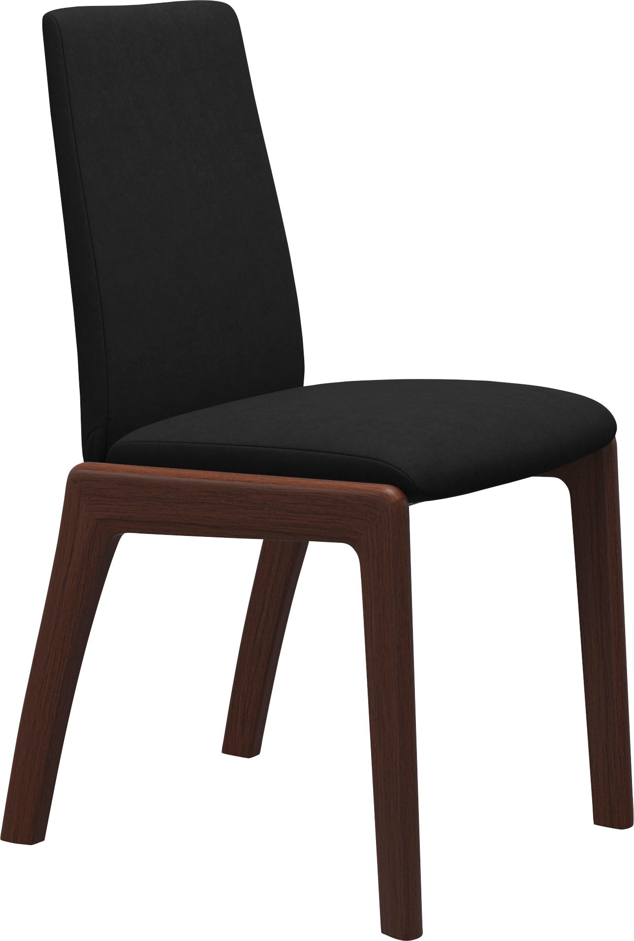 Stressless Polsterstuhl "Laurel" () Low Back, Größe M, mit abgerundeten Beinen in Walnuss