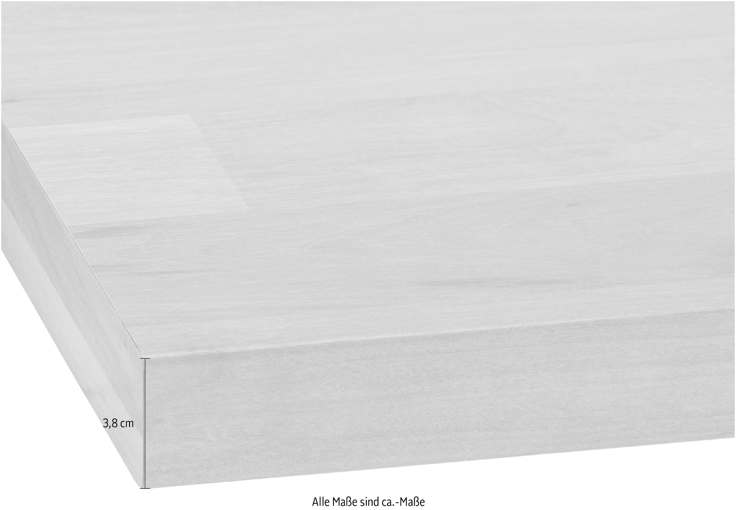 wiho Küchen Arbeitsplatte »"Flexi 38"«, 38 mm stark