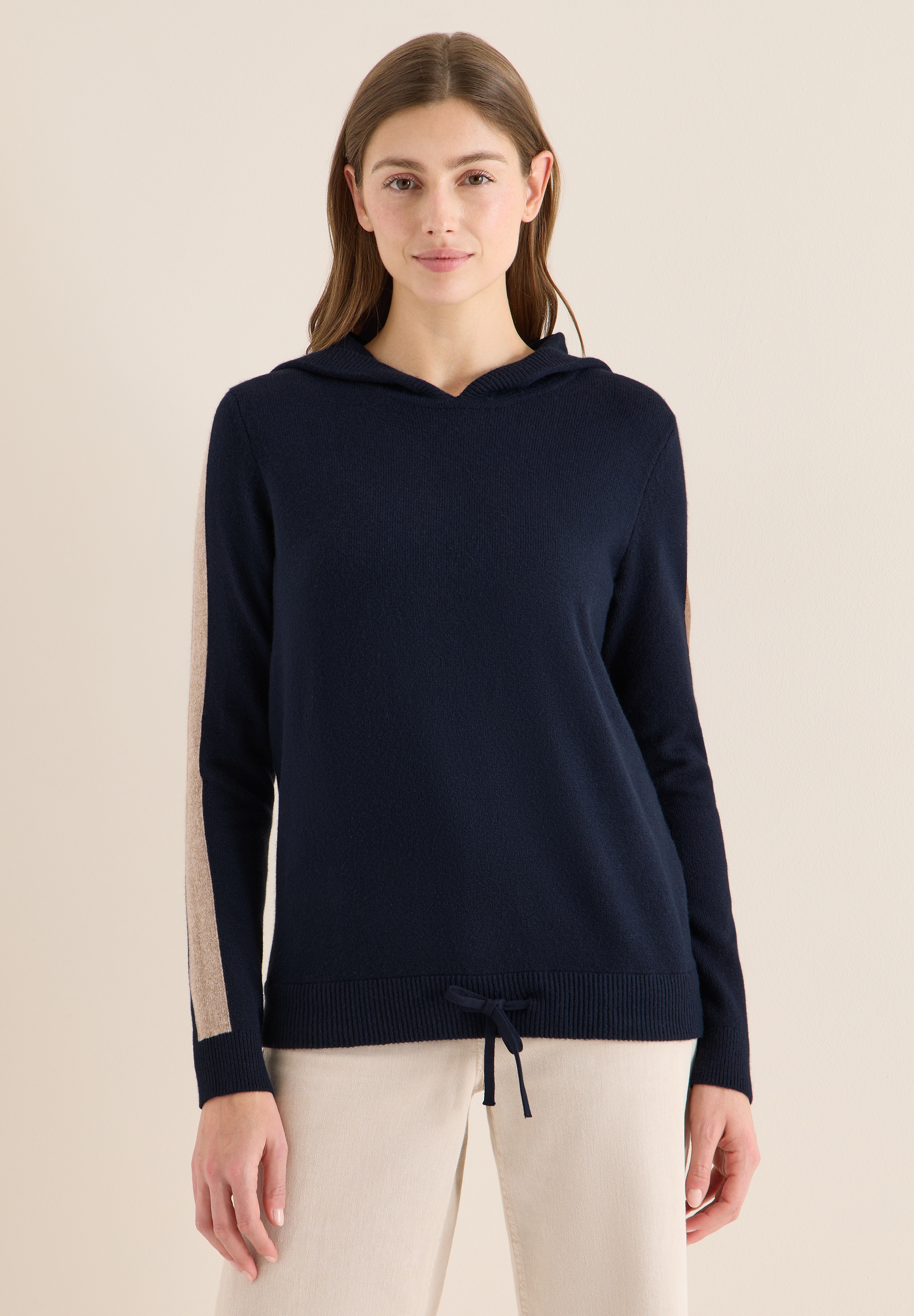 Cecil Kapuzenpullover mit Tunnelzug am Saum