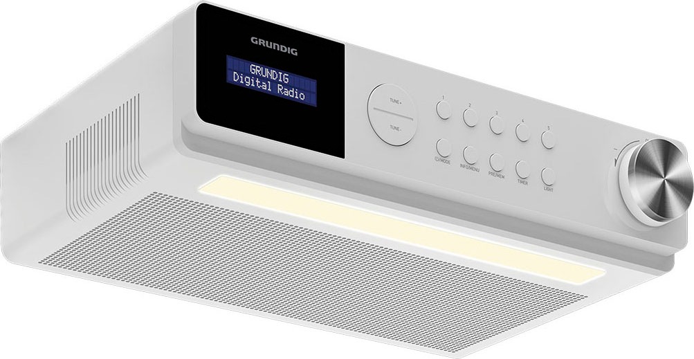 Grundig Küchen-Radio »DKR 1000 BT DAB+«, (Bluetooth Digitalradio (DAB+)-FM-Tuner-FM-Tuner mit RDS 6 W)