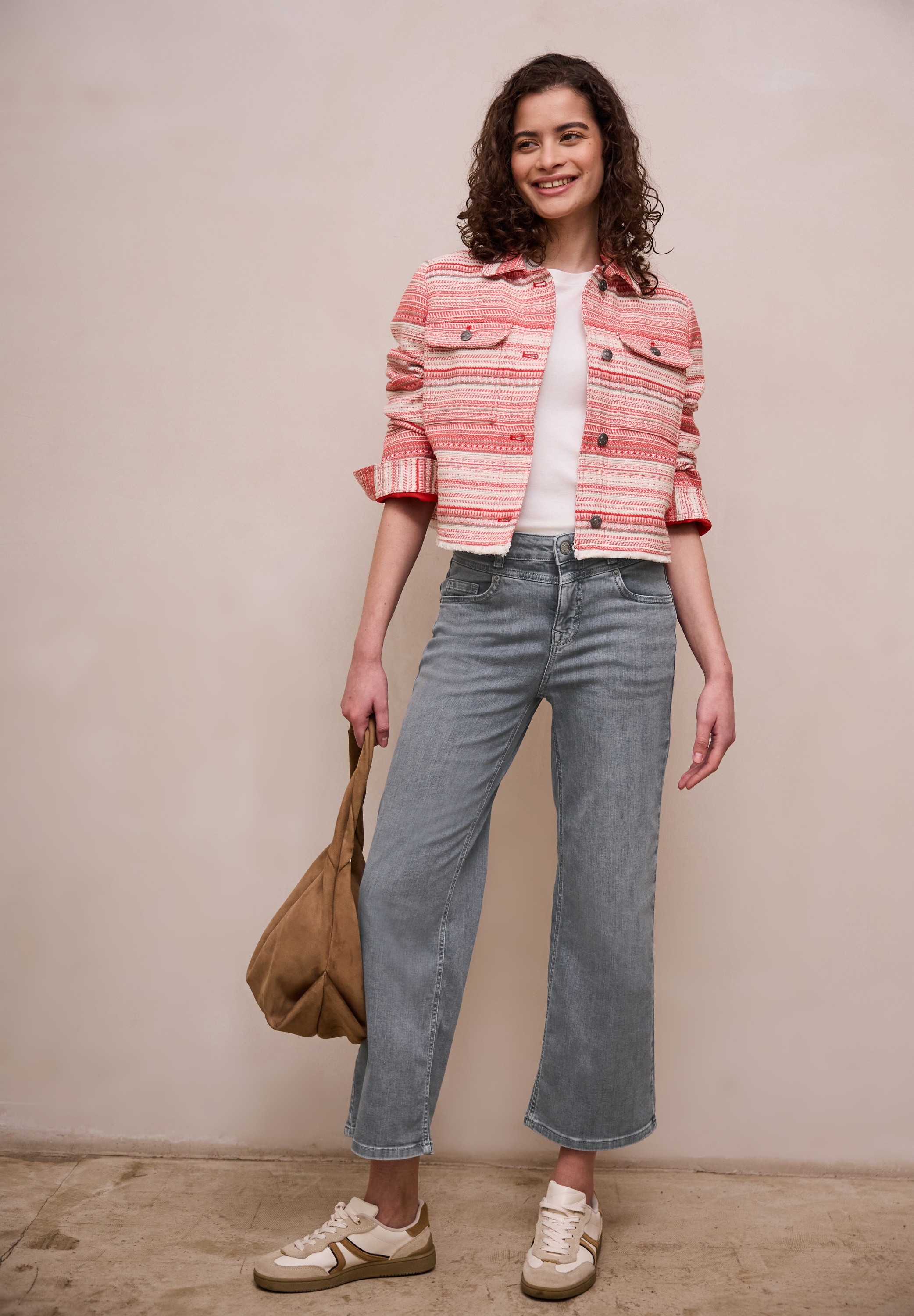 STREET ONE STUDIO Loose-fit-Jeans High Waist