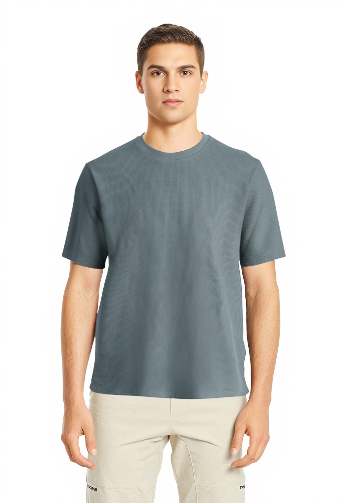 Jack & Jones T-Shirt "JJEAUSTIN TEE SS NOOS" Materialmix, relaxed fit günstig online kaufen