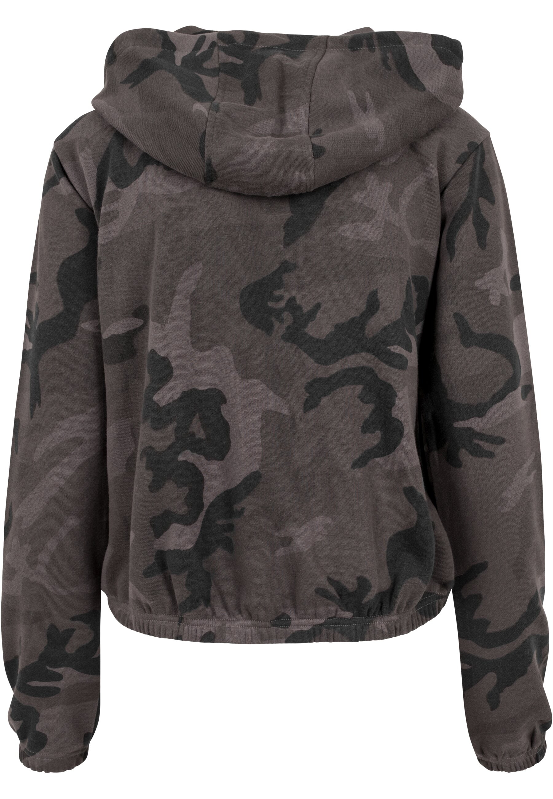 URBAN CLASSICS Rundhalspullover "Urban Classics Damen Ladies Camo Cropped H günstig online kaufen