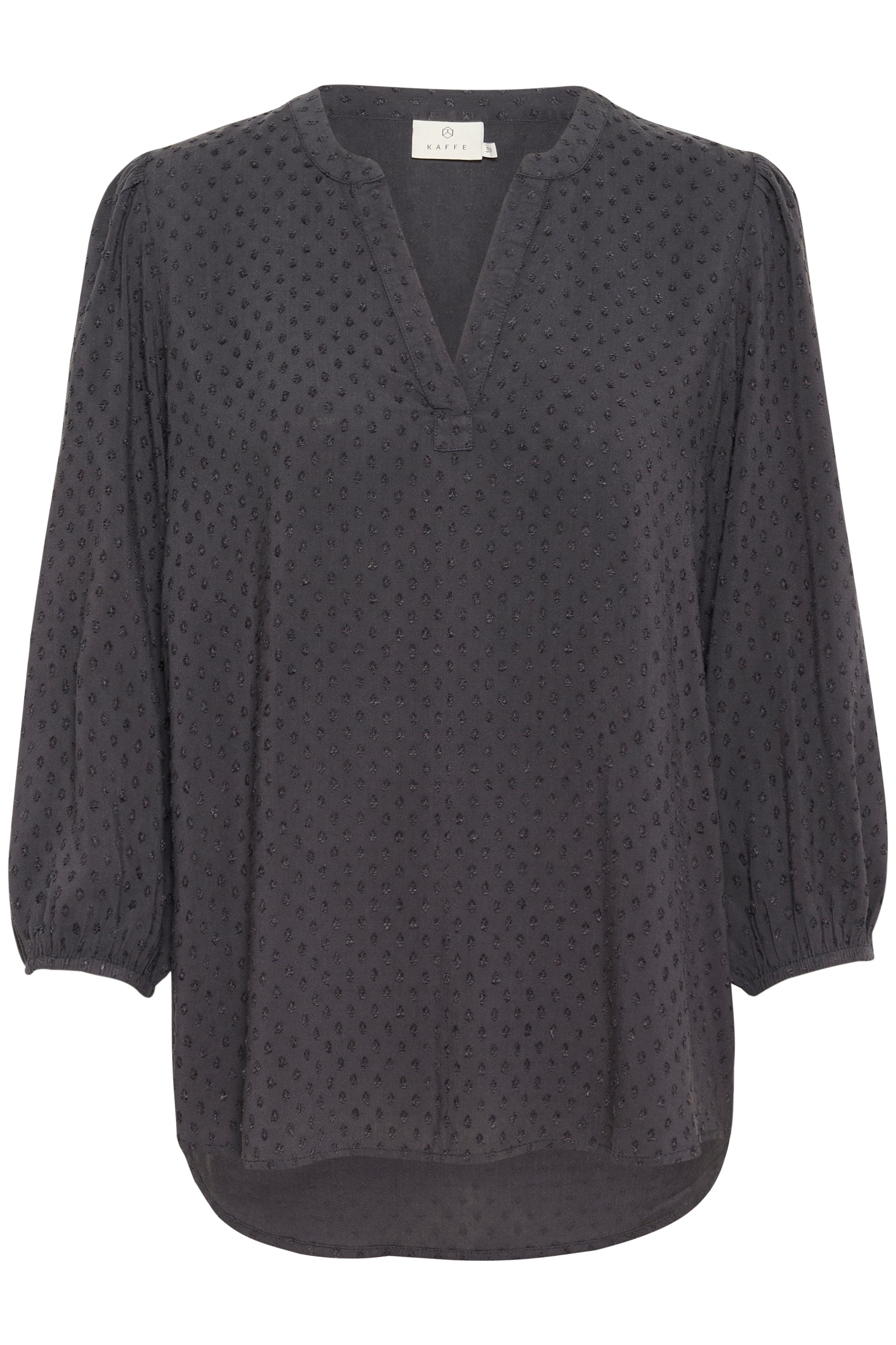 KAFFE Langarmbluse "Damen Langarm-Bluse KAanny"