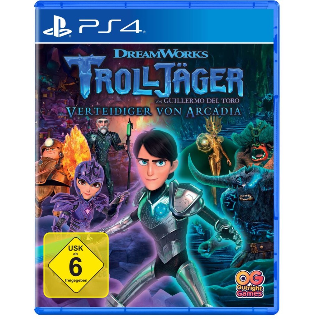 Outright Games Spielesoftware »Trolljäger - Verteidiger von Arcadia«, PlayStation 4