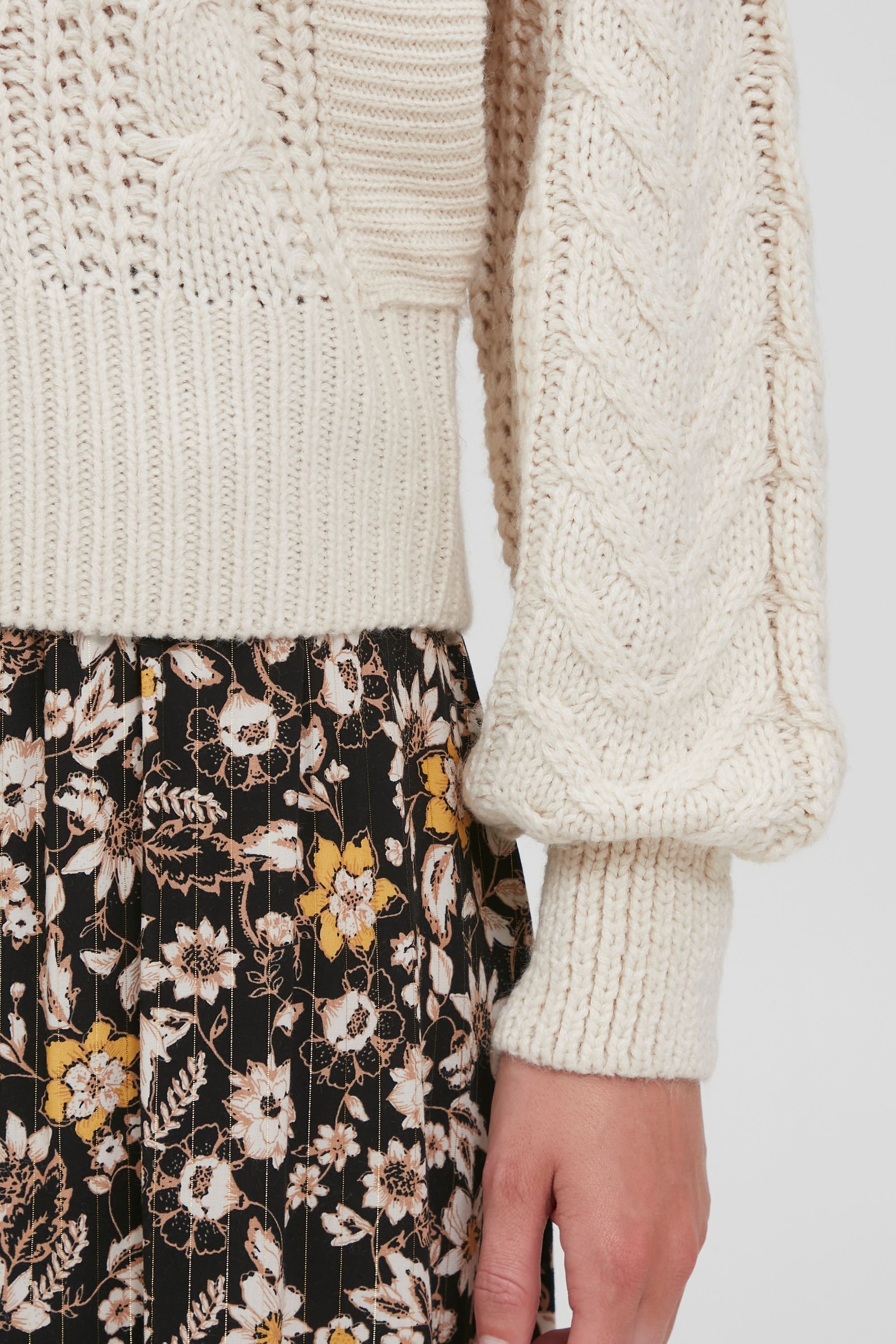 b.young Strickfleece-Pullover »Strickpullover BYOtinka«