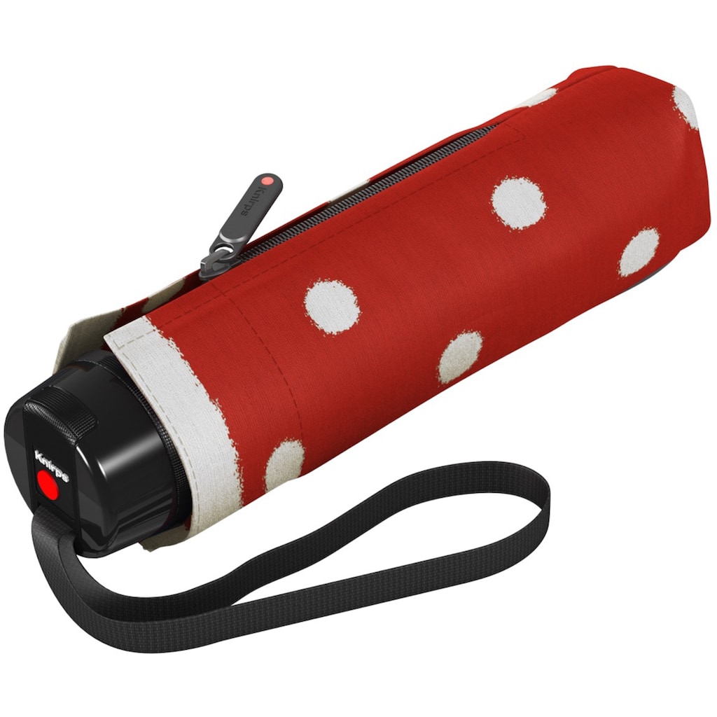 Knirps® Taschenregenschirm »T.020 small manual, dot art red«