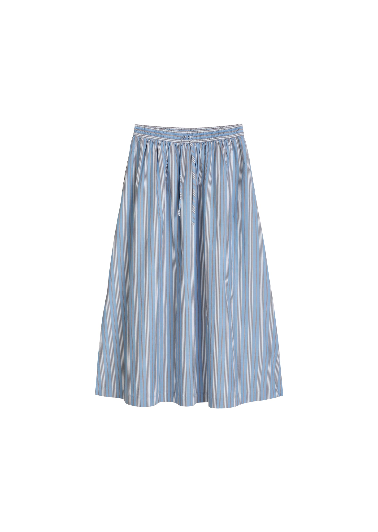 Marc O'Polo DENIM A-Linien-Rock Ausgestellter Rock aus Papertouch-Popeline