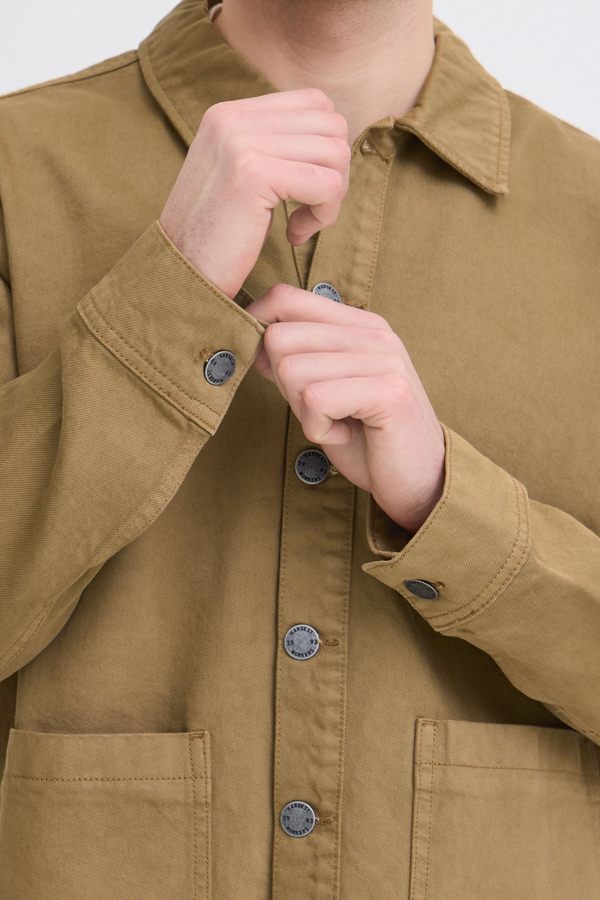 Blend Hemdjacke »BHMosi« ohne Kapuze Modisches Overshirt mit aufgesetzten Taschen