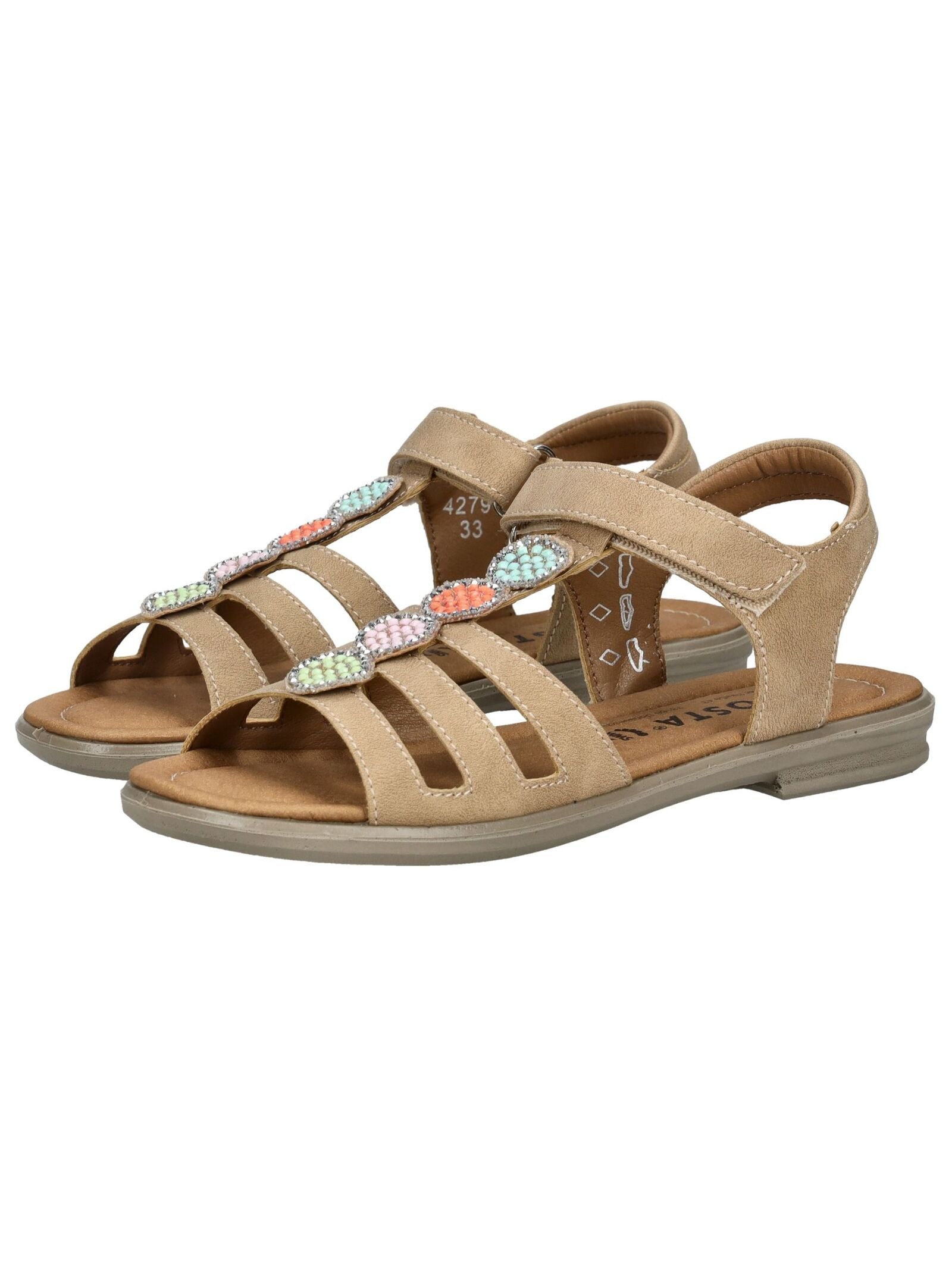 Ricosta Riemchensandalette »Ricosta Sandalen Lederimitat«