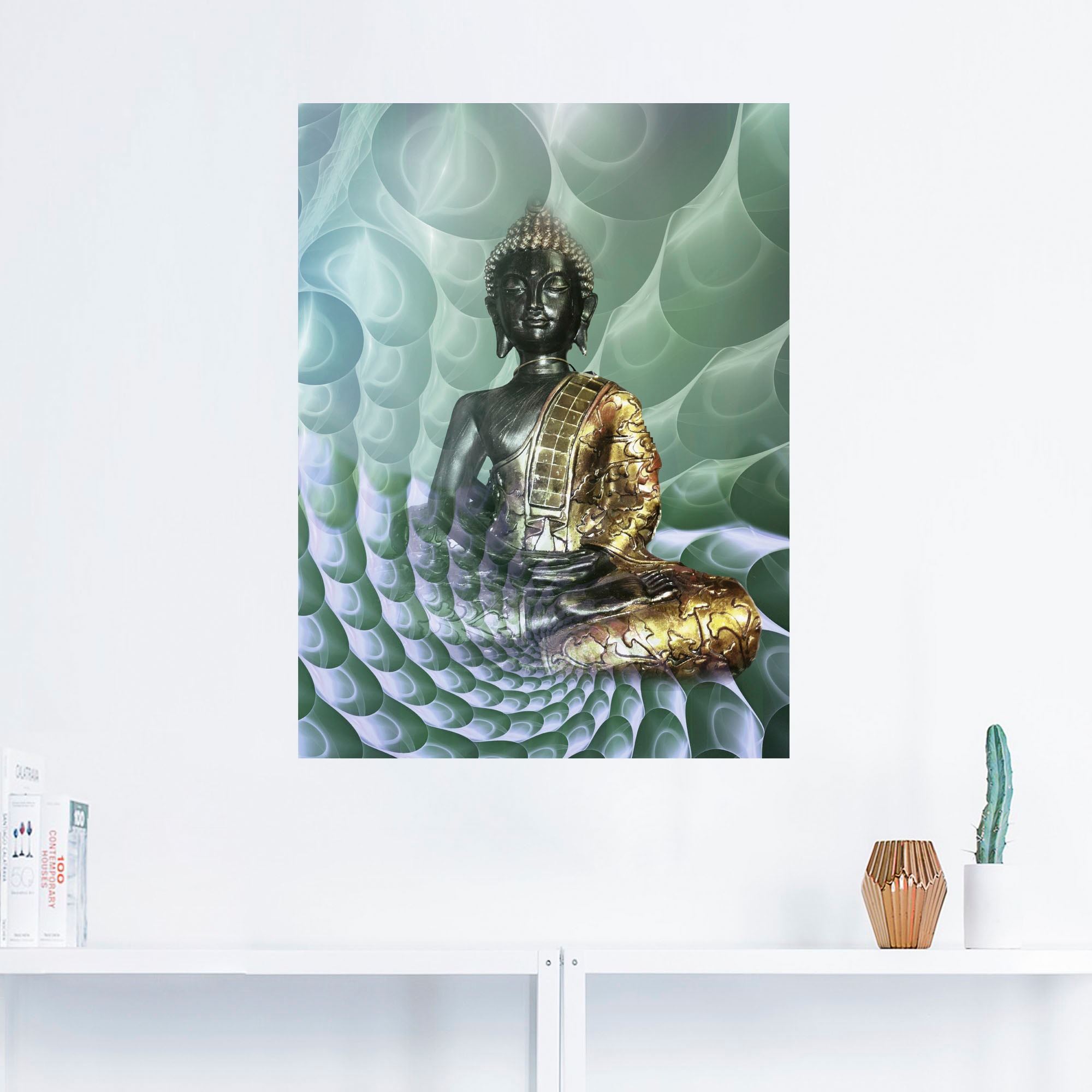 Artland Wandbild "Buddhas Traumwelt CB", Religion, (1 St.), als Alubild, Ou günstig online kaufen