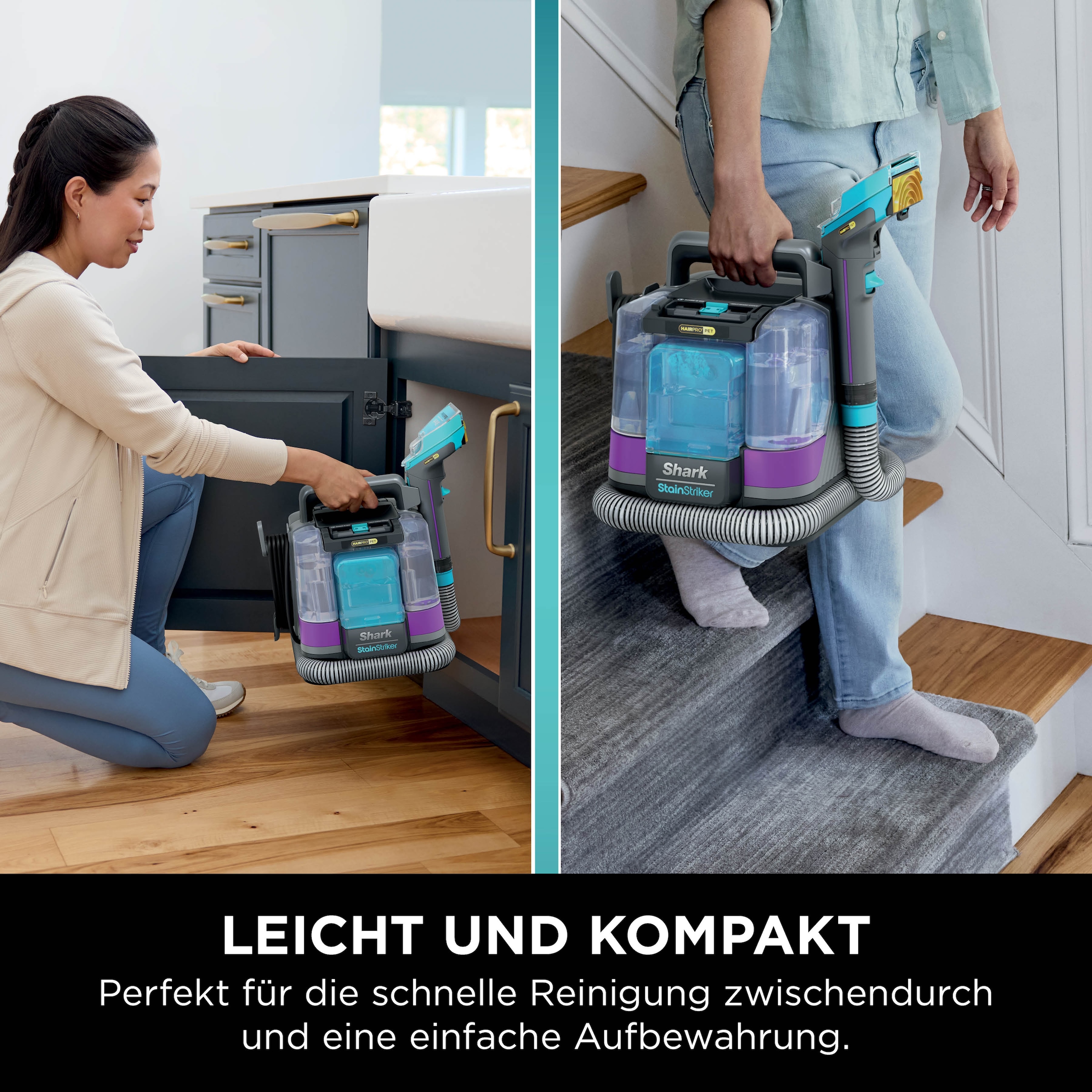 Shark Wasch-Sauger »PX250EUT Shark StainStriker HairPro«