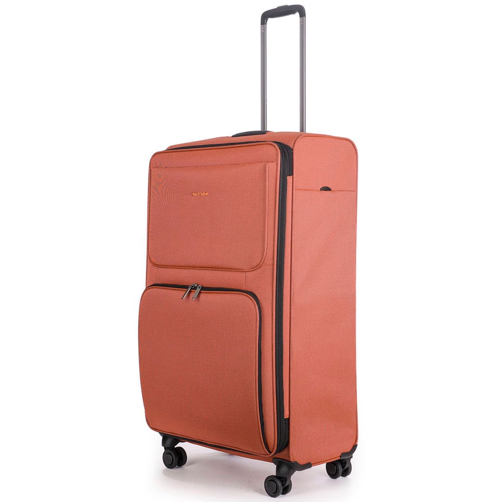 Stratic Weichgepäck-Trolley »Bendigo Light + L, rosso clay«, 4 Rollen