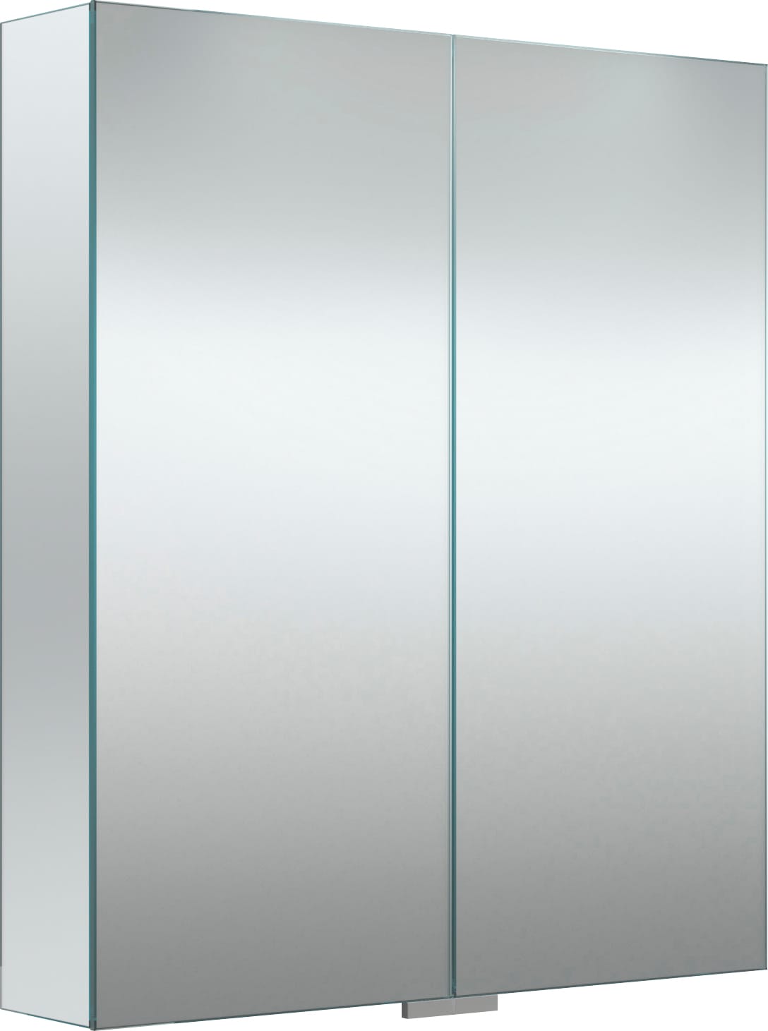 welltime Spiegelschrank »G-Line«, doppelseitig verspiegelt und mit verspiegelten Seitenwänden, Softclose