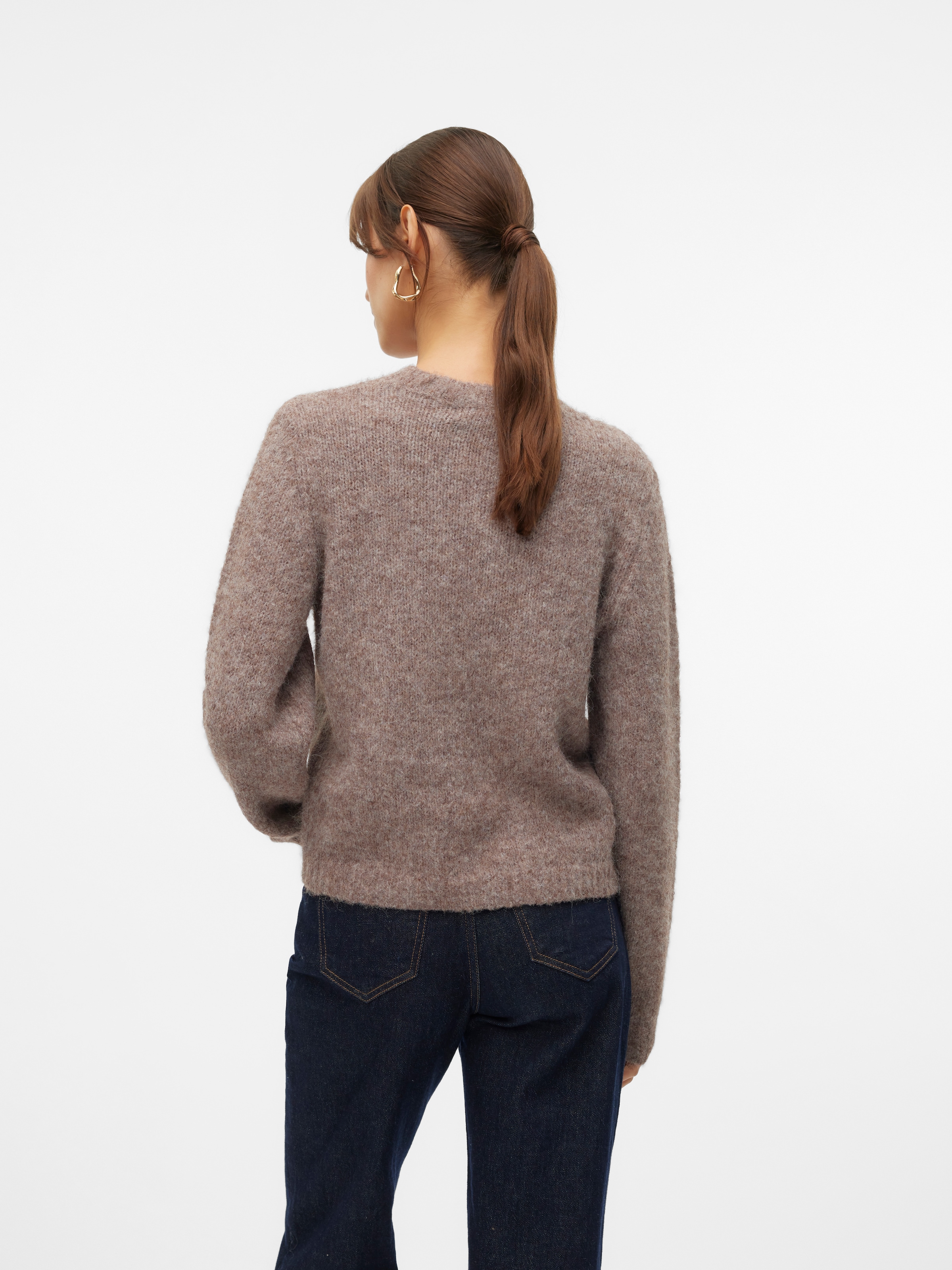 Vero Moda Strickpullover »VMNOVAH LS O-NECK PULLOVER GA NOOS«