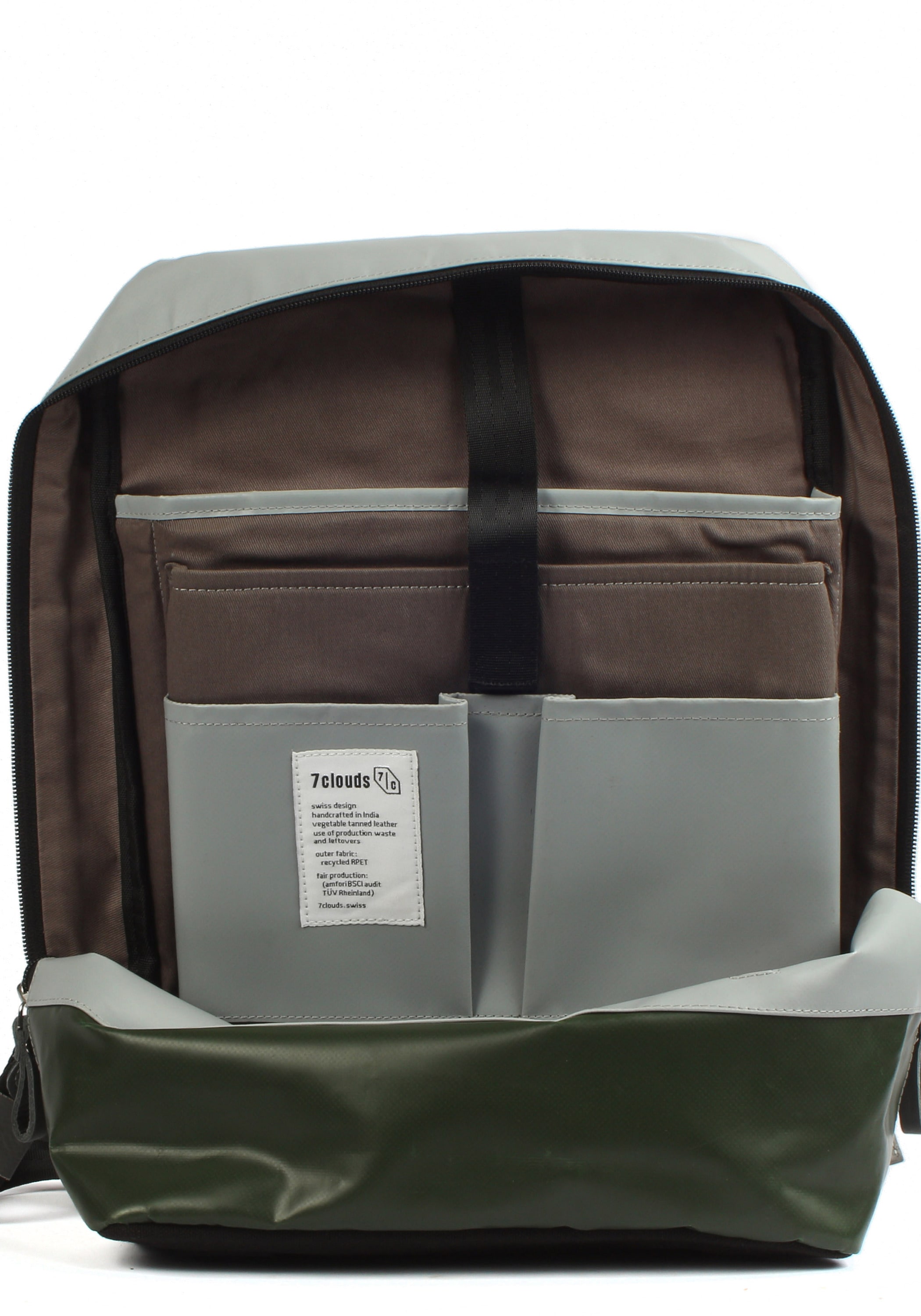 7clouds Laptoprucksack »Novis 7.1«, mit recyceltem PET