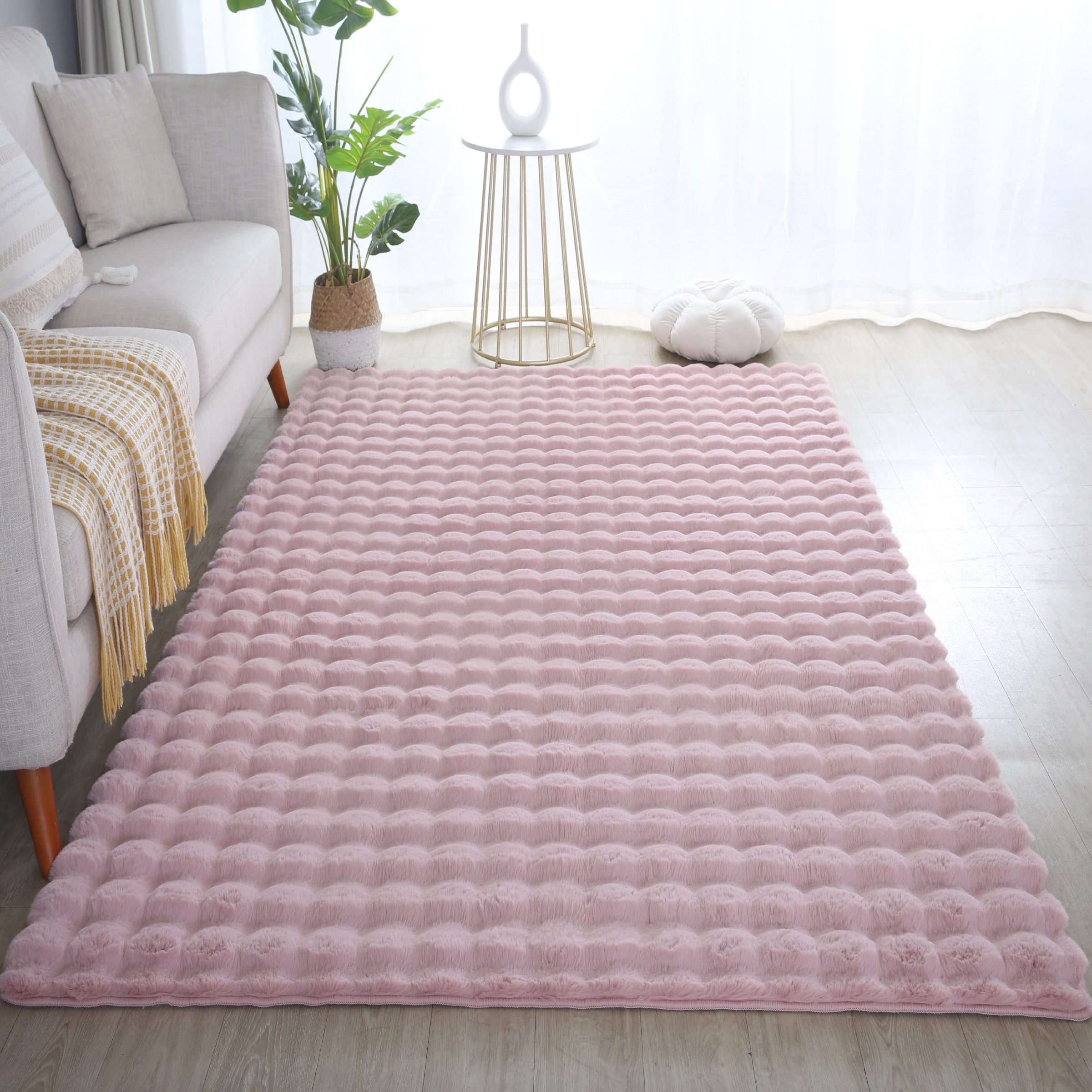 Hochflor-Teppich »AMBIANCE 5110«, rechteckig, Besonders weich / Dicker Flor /...